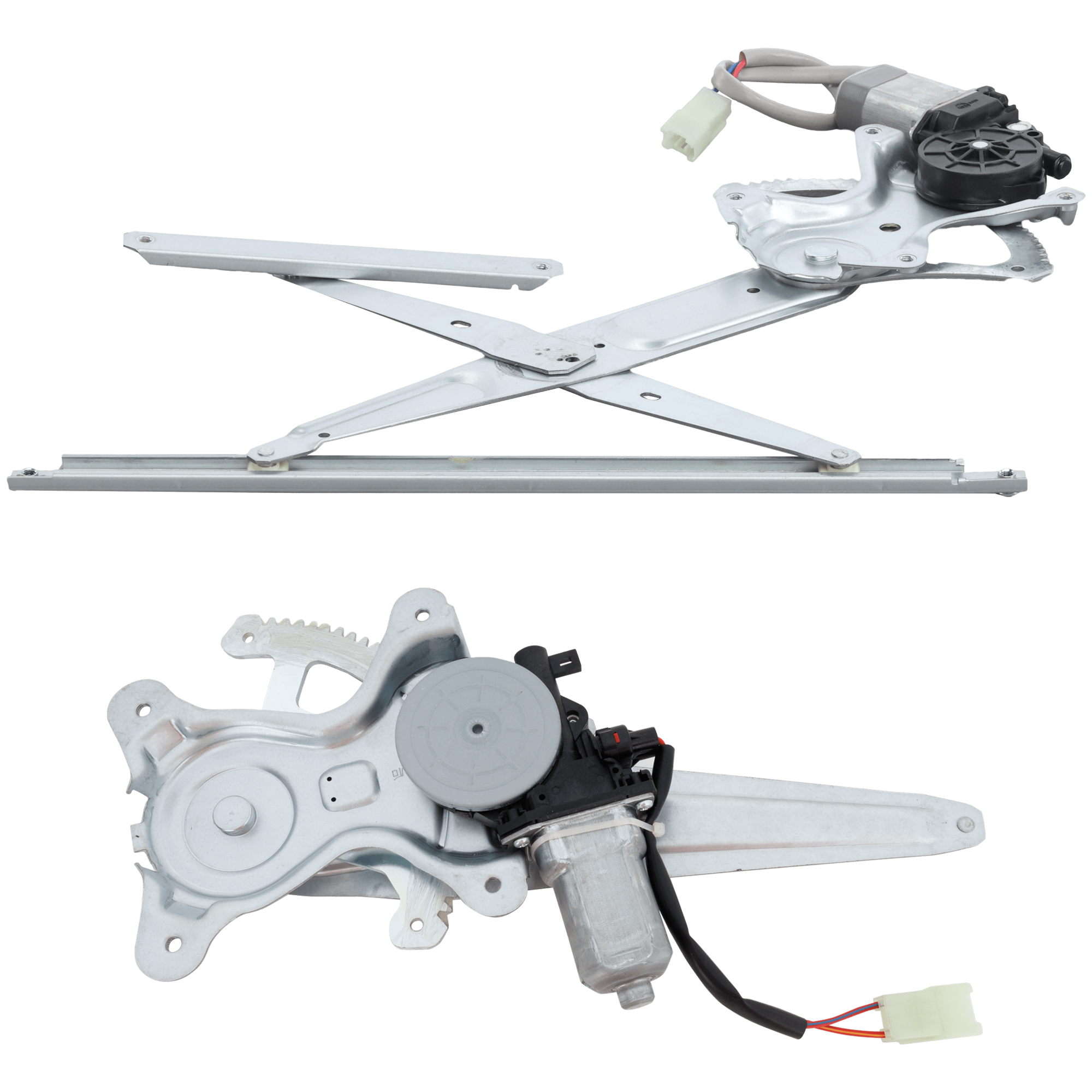 AM XD 08-14 FRONT AND REAR WINDOW REGULATOR LH Power w Motor SKU SET RT46290004 Partslink TO1350168 TO1550177 OEM 6980252070 PFM 85720AE010-8572