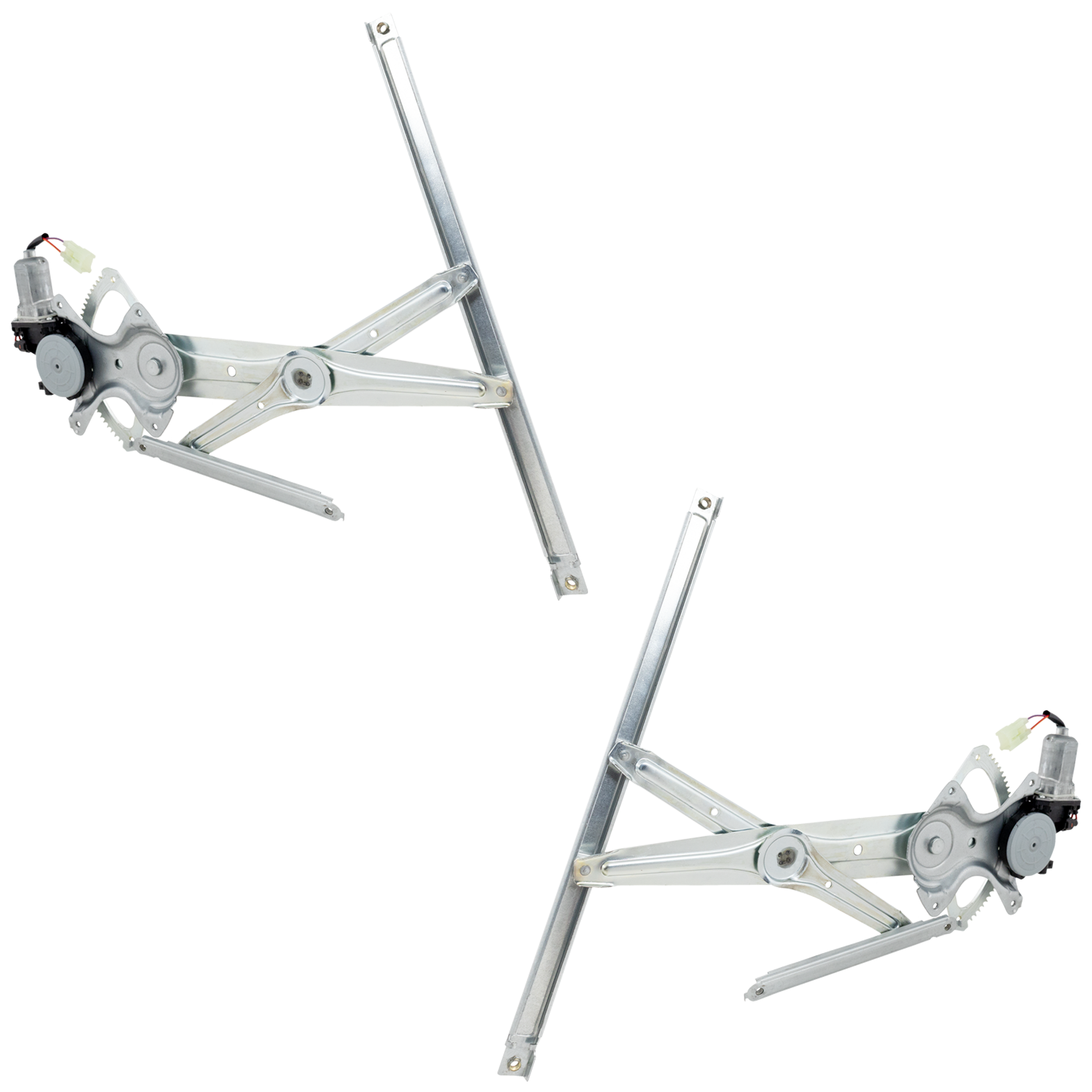 AM RAV4-06-12 FRONT WINDOW REGULATOR RH AND LH Power w Motor Japan Built Vehicle SKU SET RT46290041 Partslink TO1351201 TO1350201 OEM 6980152080 PFM 6980252080 PFM