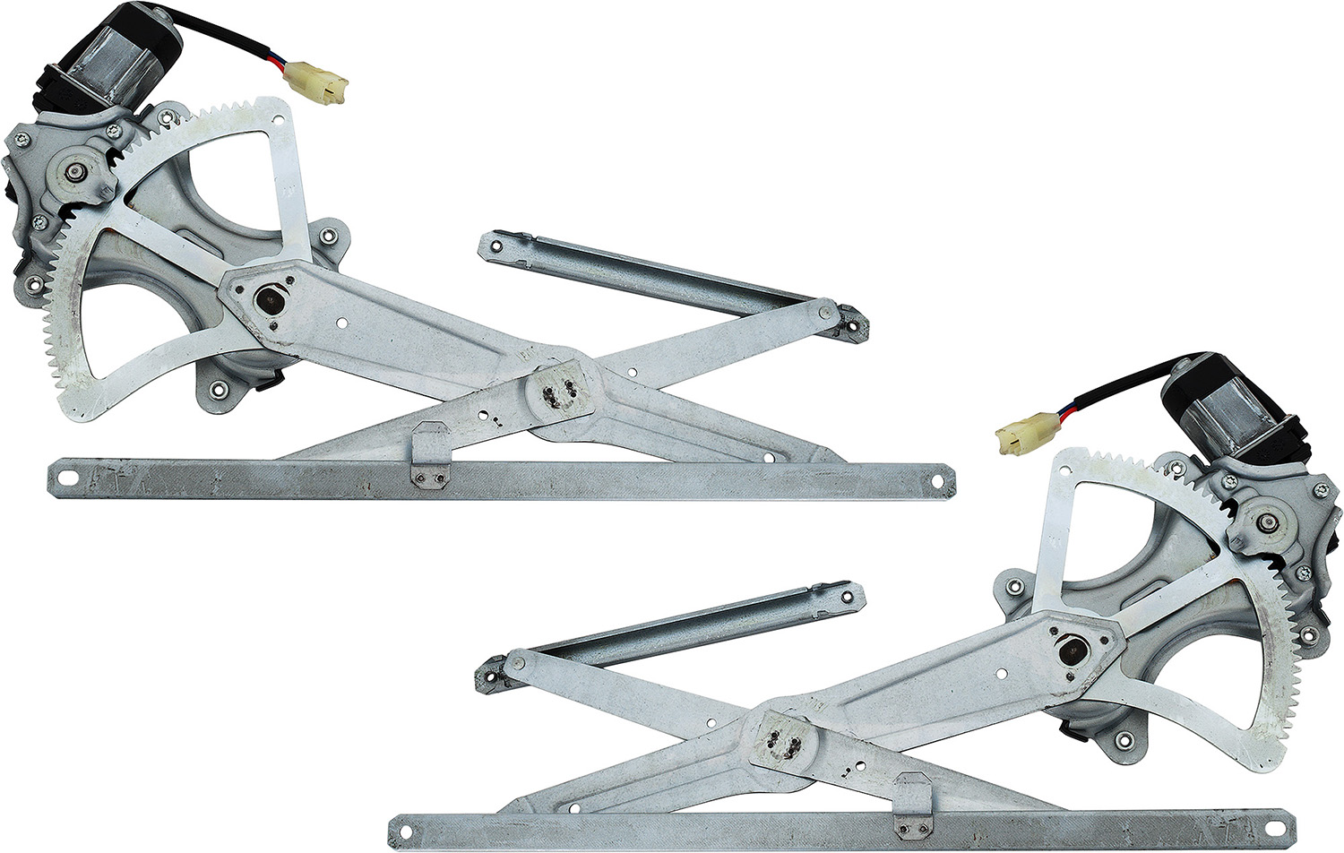 AM 4RUNNER GX470-03-09 FJ CRUISER 07-14 FRONT WINDOW REGULATOR RH AND LH Power w Motor SKU SET RT46290081 Partslink LX1351105 TO1350186 OEM 6980158010 PFM 6980258010 PFM