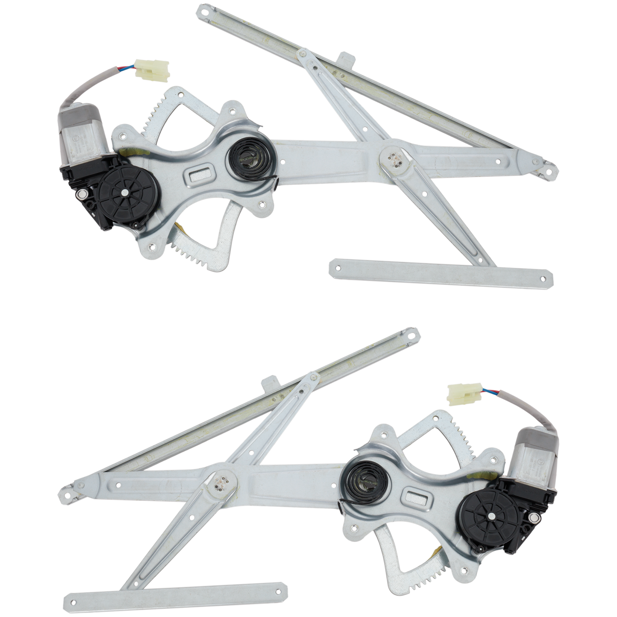 AM RAV4-01-05 FRONT WINDOW REGULATOR RH AND LH Power w Motor Base L Sport Models SKU SET RT46290083 Partslink TO1351232 TO1350232 OEM 6980142050 PFM 6980242050 PFM