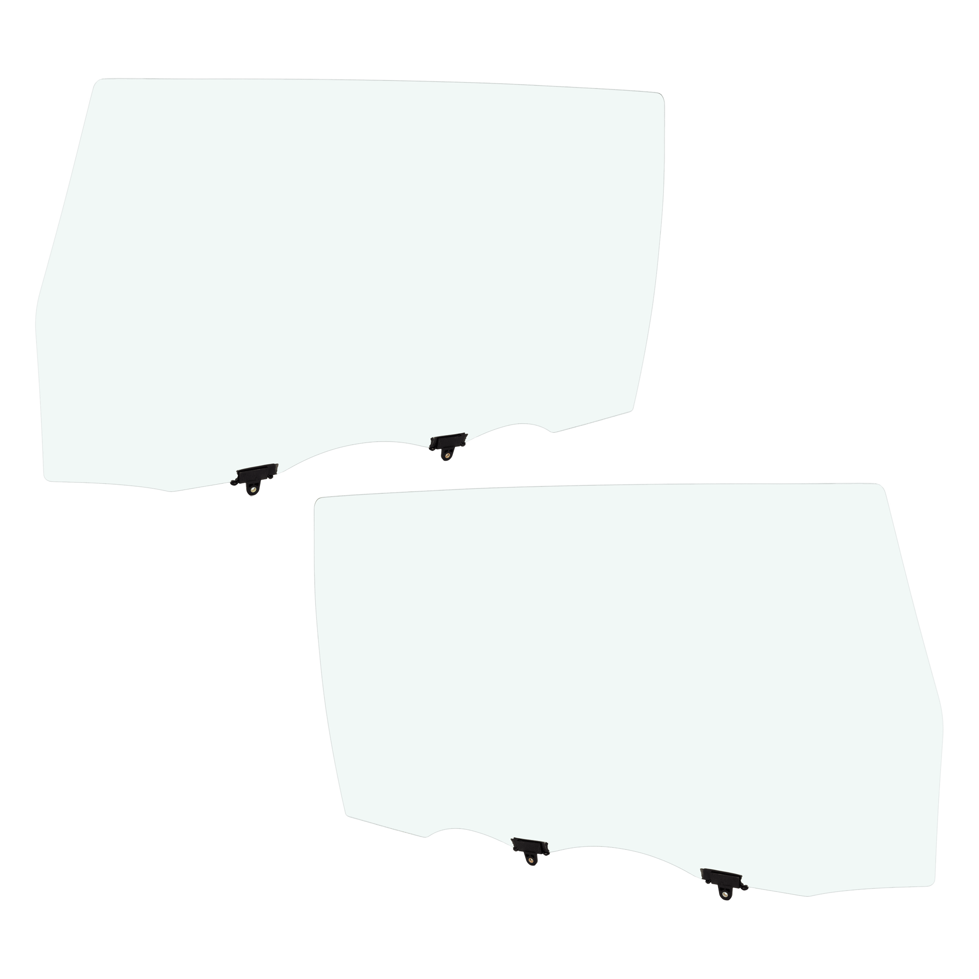 AM TOYOTA SIENNA 04-10 REAR DOOR GLASS RH AND LH Green Tint w Clip Sliding Door Type SKU SET RT48130011 OEM 6275008030-6276008030