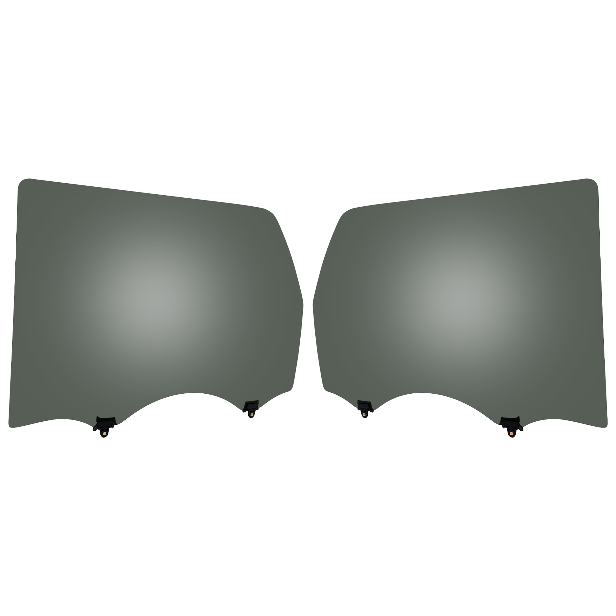 AM SEQUOIA 08-22 REAR DOOR GLASS RH AND LH Gray Tint Privacy w Solar Clip SKU SET RT48130039 OEM 681030C100-681040C100