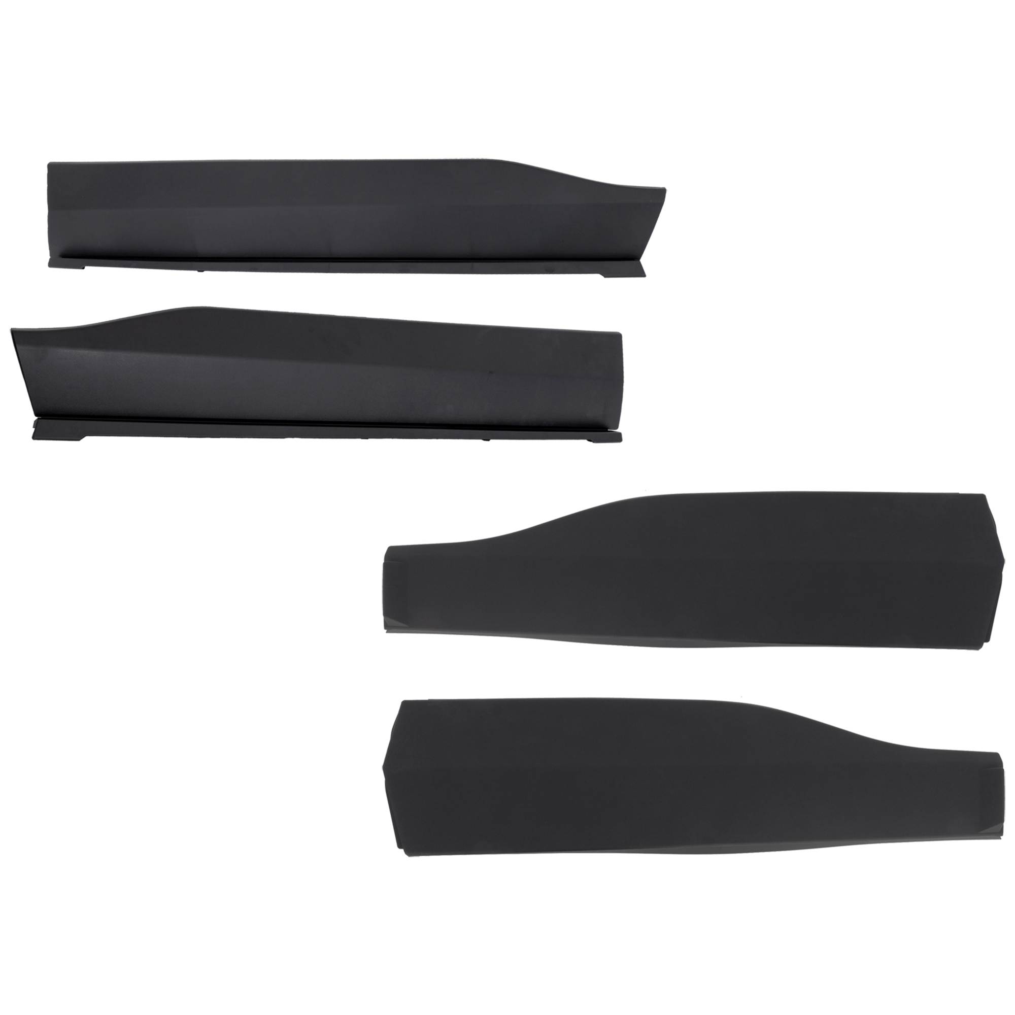 AM RAV4-19-25 FRONT AND REAR DOOR MOLDING RH AND LH Black SKU SET RT49090007-4