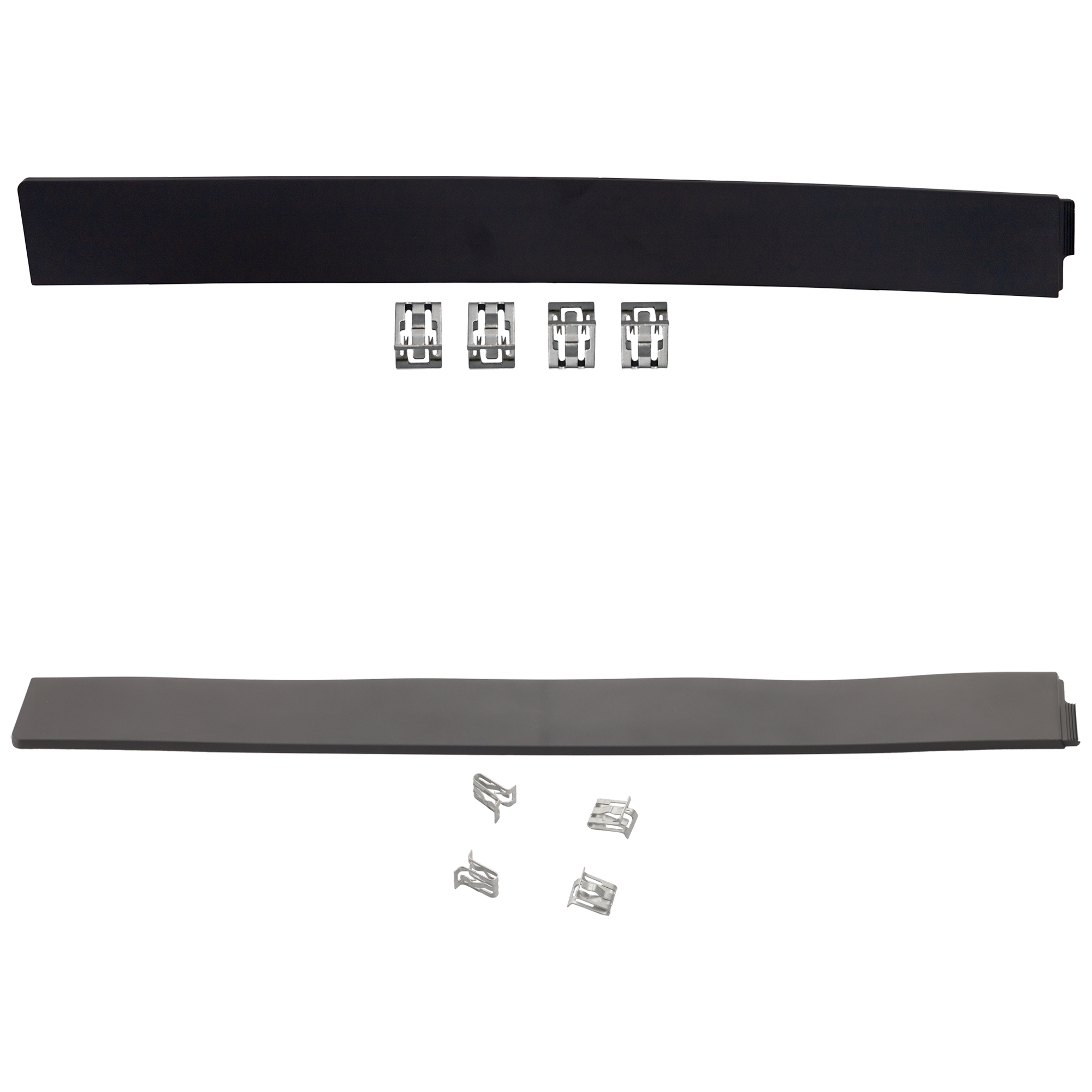 AM MODEL X 16-21 REAR DOOR MOLDING RH AND LH Lower Black SKU SET RT49090011 OEM 103520300E 103520400E