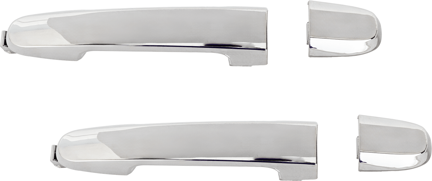AM COROLLA 03-08 REAR EXTERIOR DOOR HANDLE RH AND LH Black Chrome w Cover SKU SET RT49150020K OEM 6921112220C2 PFM 6922742070C2