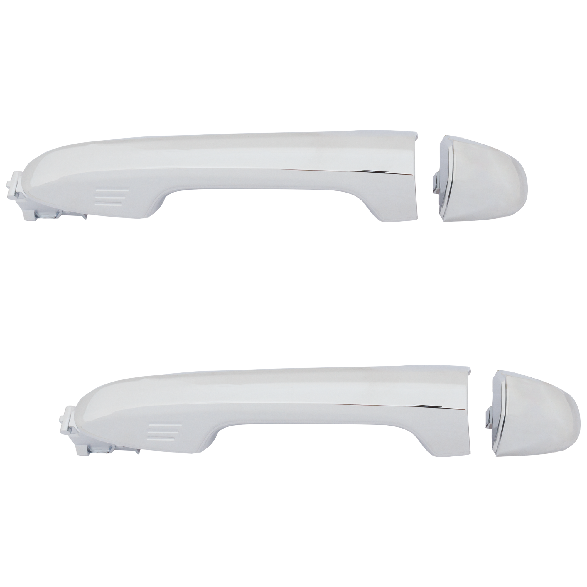 AM TACOMA 16-22 REAR EXTERIOR DOOR HANDLE RH AND LH Chrome w Cover w o Smart Key SKU SET RT49150022K OEM 692110E010C0 PFM