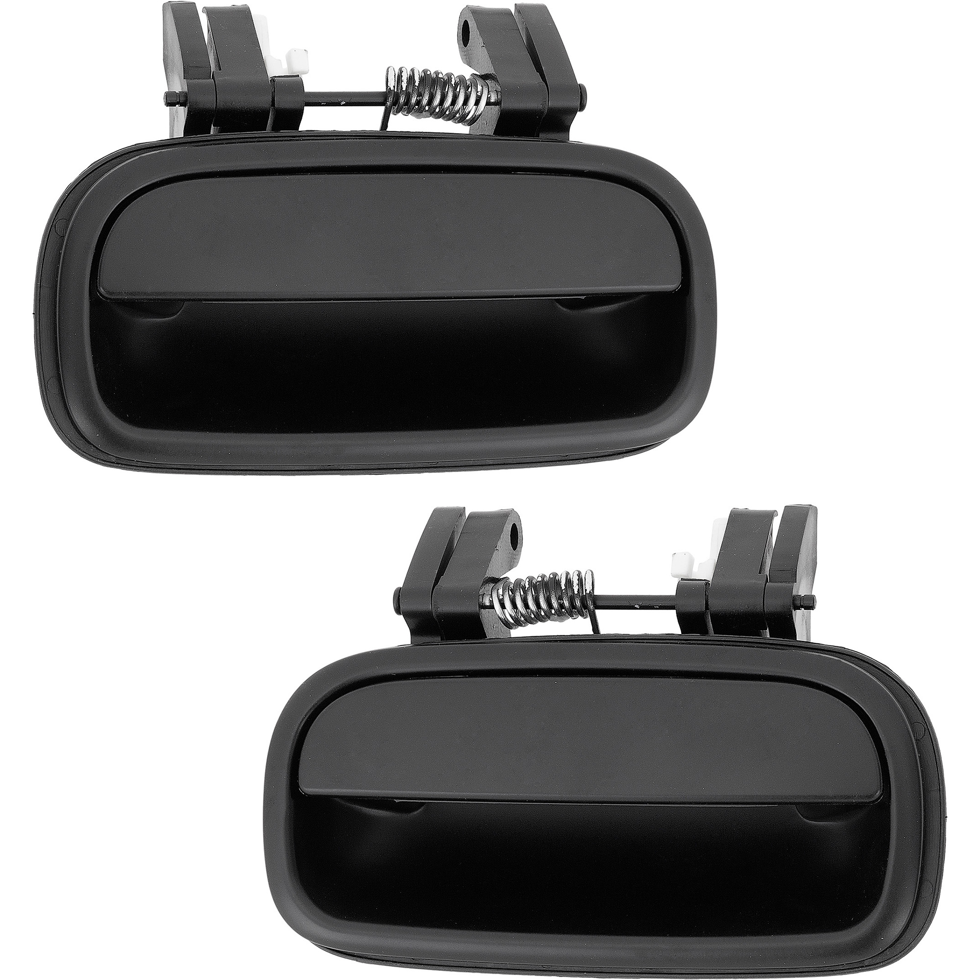 AM TUNDRA 00-06 REAR EXTERIOR DOOR HANDLE RH AND LH Smooth Black SKU SET RT49150031K Partslink TO1520114 TO1521114 OEM 6923034010C0-6924034010C0