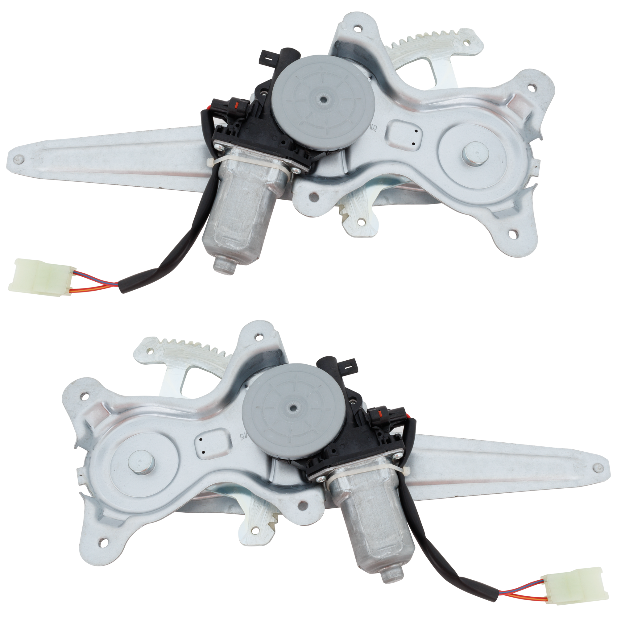 AM RAV4-06-12 XD 08-14 REAR WINDOW REGULATOR RH AND LH Power w Motor SKU SET RT49170009 Partslink TO1551177 TO1550177 OEM 698030R010 PFM 698040R010 PFM