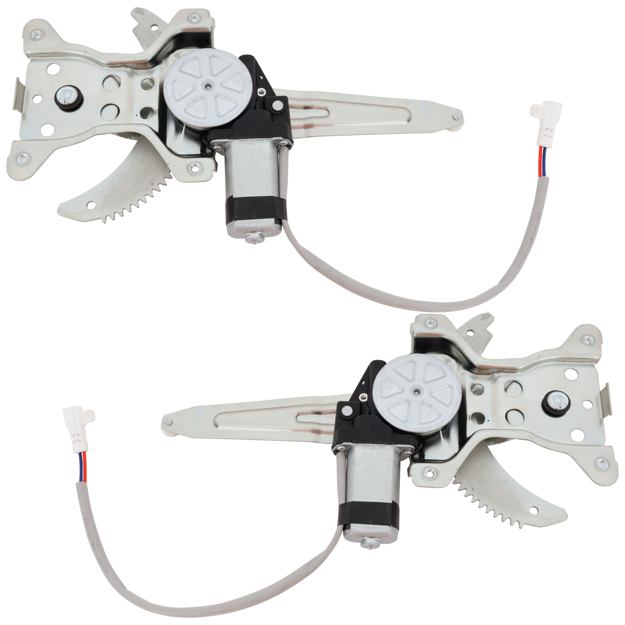 AM 4RUNNER 96-02 REAR WINDOW REGULATOR RH AND LH Power w Motor 4 Door SKU SET RT49170023 Partslink TO1550150 TO1551150 OEM 6980335020 PFM 6980435020 PFM