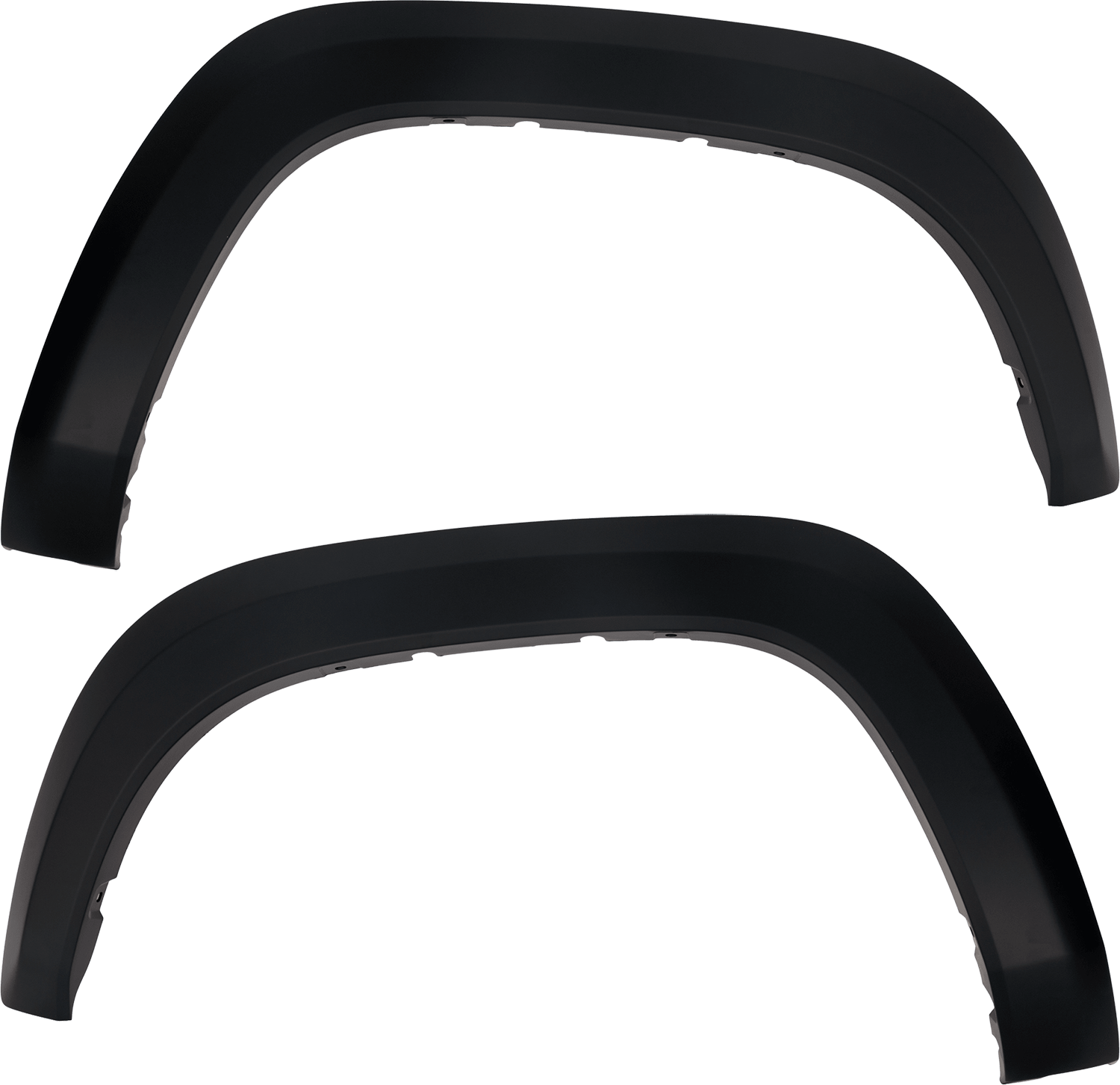 AM TACOMA 16-23 REAR WHEEL OPENING MOLDING RH AND LH Textured Black Primed SKU SET RT55390009 Partslink TO1790111 TO1791111 OEM 7587304090-7587404090