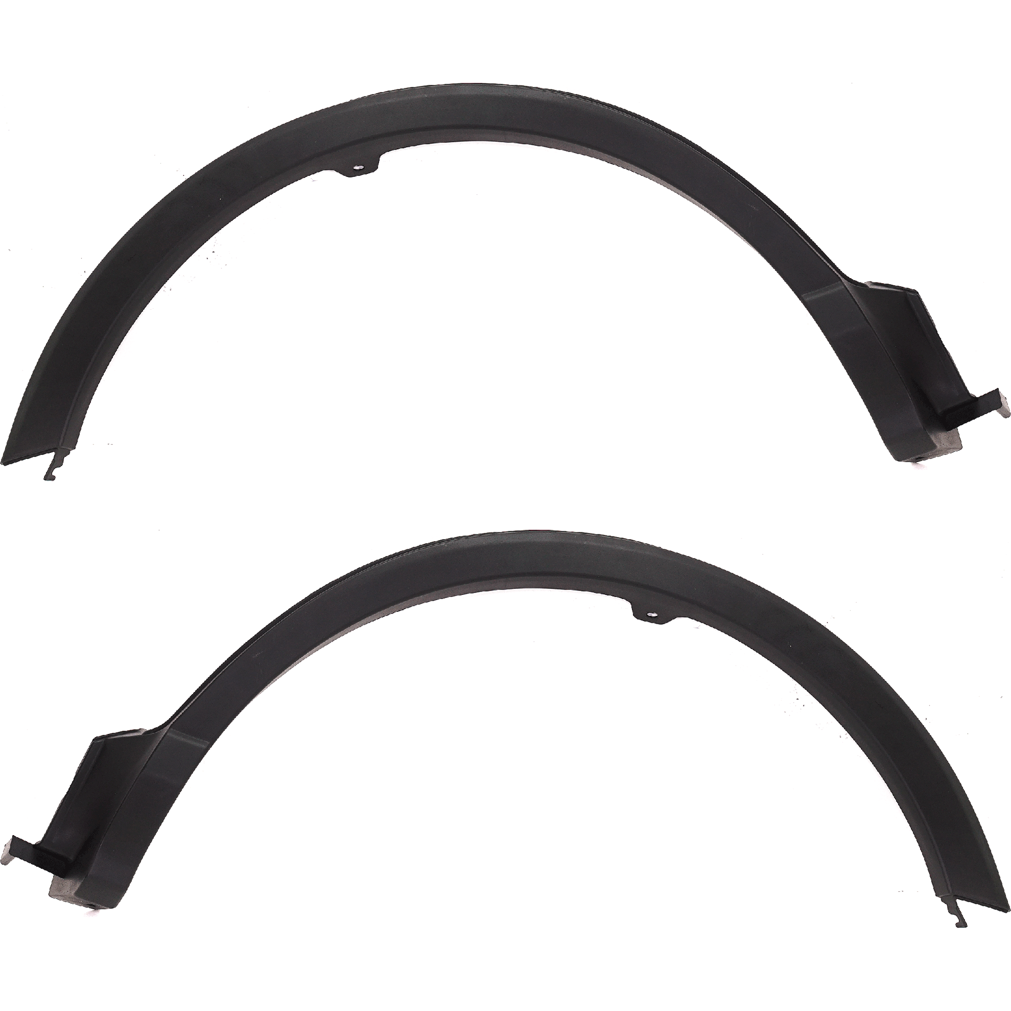 AM RAV4-16-18 REAR WHEEL OPENING MOLDING RH AND LH Assembly Textured Black SKU SET RT55390011 Partslink TO1791107 TO1790107 OEM 756050R060-756060R060