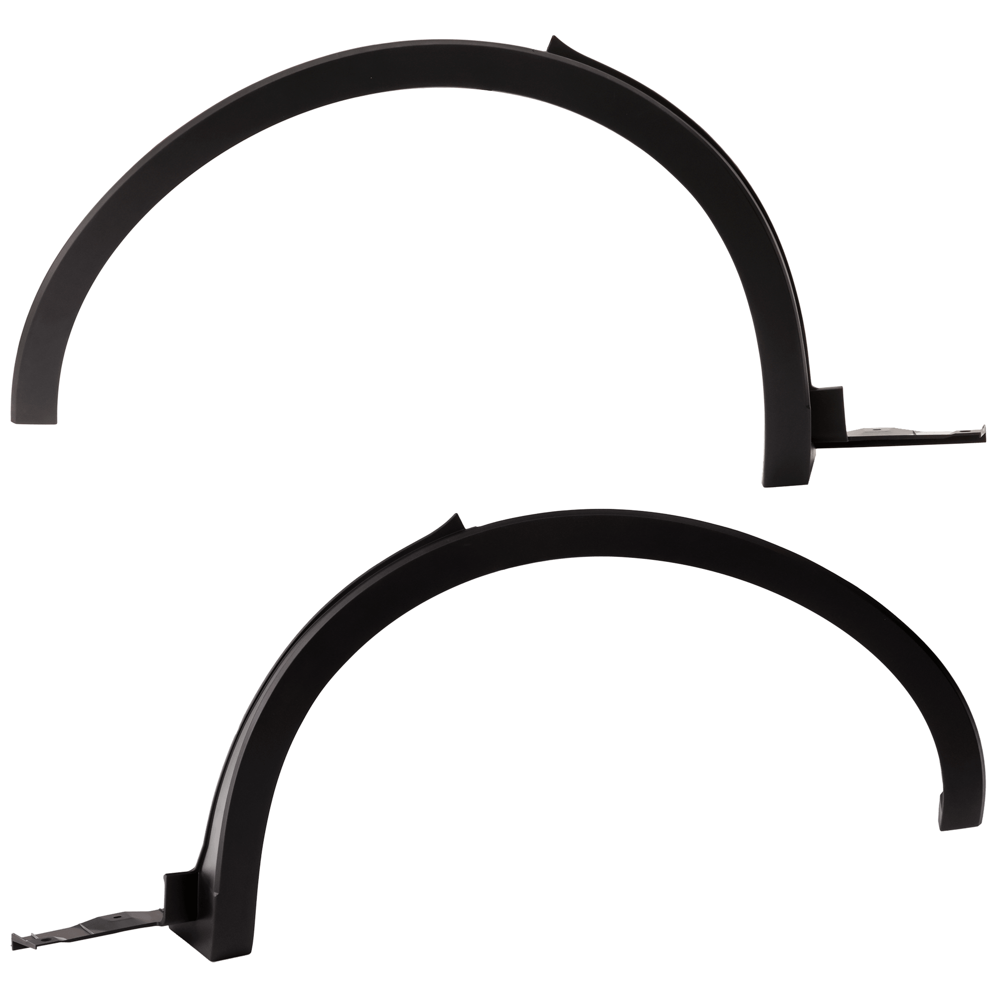 AM CROWN 23-25 REAR WHEEL OPENING MOLDING RH AND LH Black SKU SET RT55390039 Partslink TO1790129 TO1791129 OEM 7560530210-7560630210