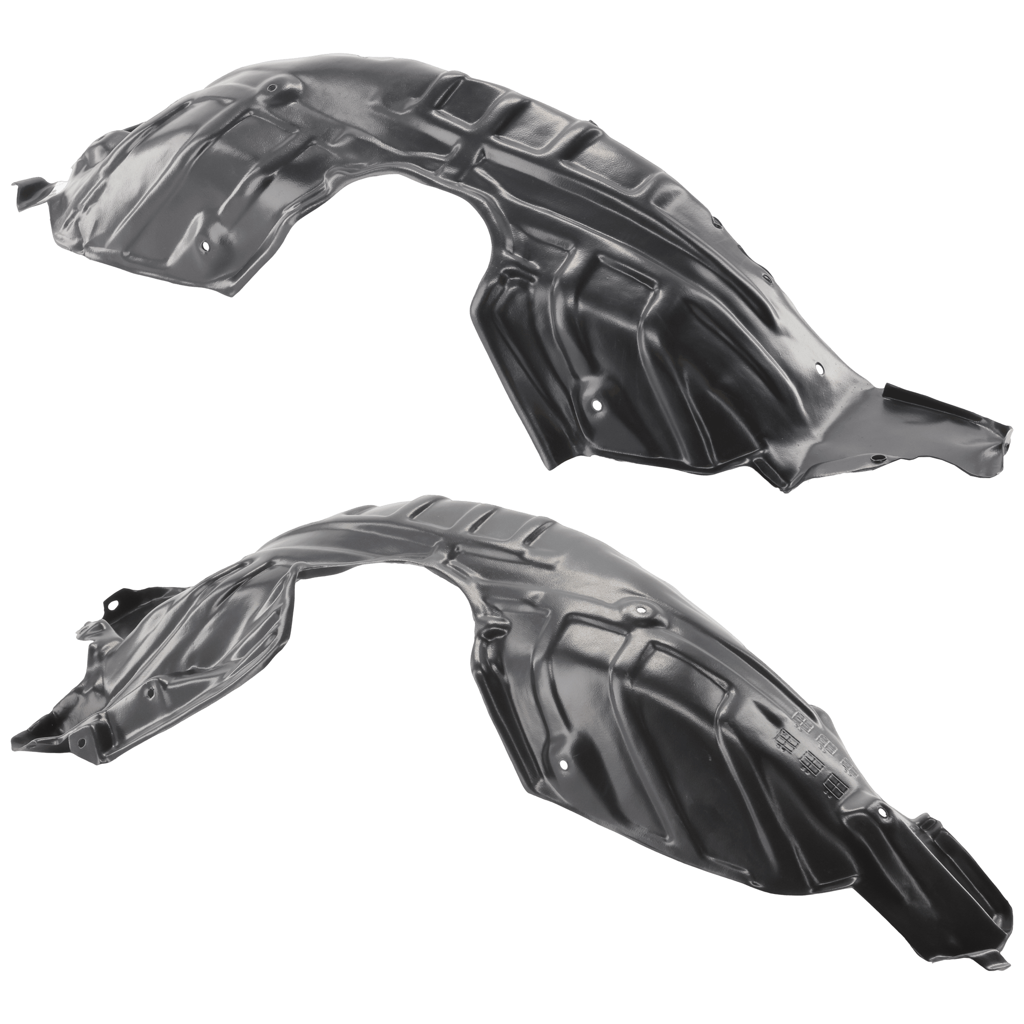 AM CAMRY 07-11 REAR FENDER LINER RH AND LH Wheelhouse Liner Japan USA Built Vehicle Vacuum Form w o Insulation Foam SKU SET RT55430009 OEM 6563706010 PFM 6563833030 PFM