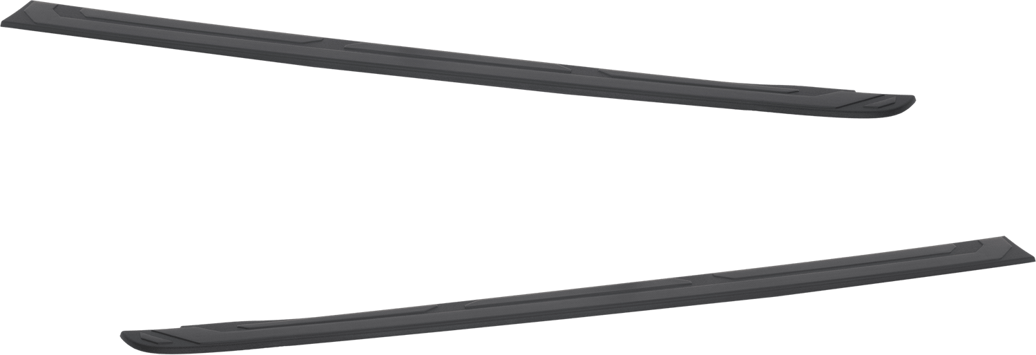 AM TACOMA 16-23 BED RAIL RH AND LH Protector Textured Black w o Tonneau Cover 5 Ft Bed SKU SET RT58350001 Partslink TO1792103 TO1793103 OEM 6624804050-6624904050