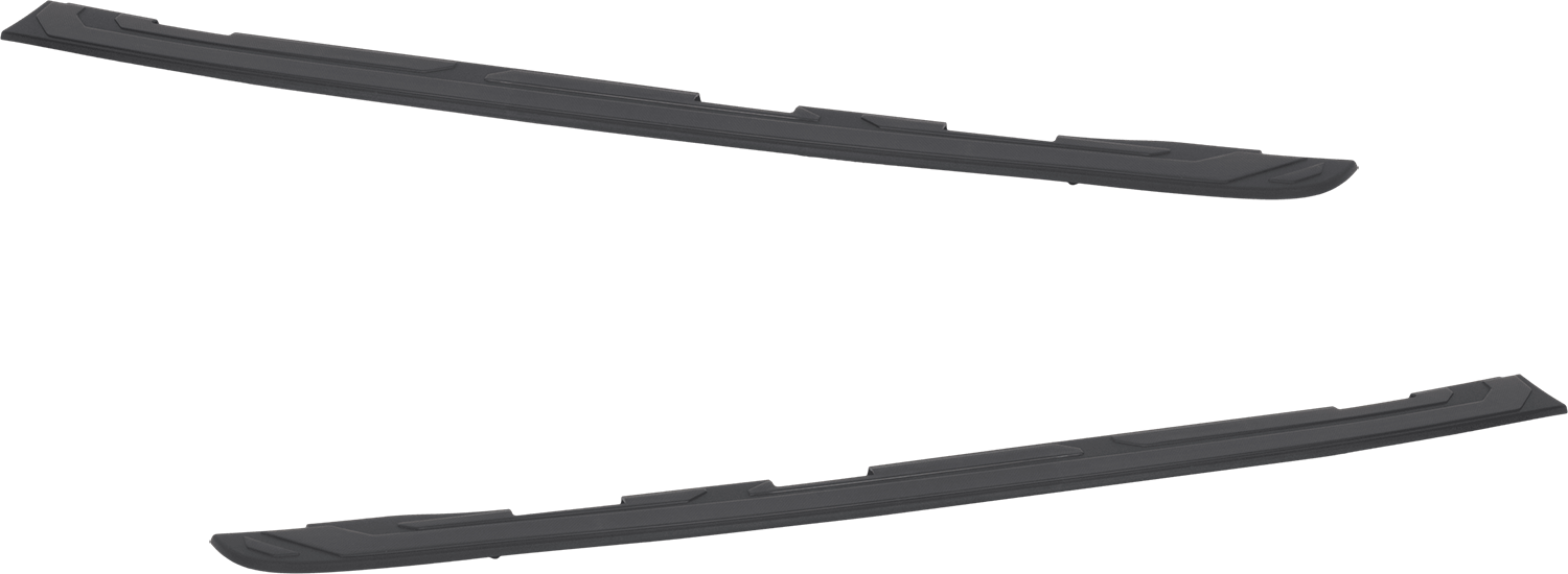 AM TACOMA 16-23 BED RAIL RH AND LH Protector Textured Black w Tonneau Cover 5 Ft Bed SKU SET RT58350003 Partslink TO1792107 TO1793107 OEM 6624804050-6624904050