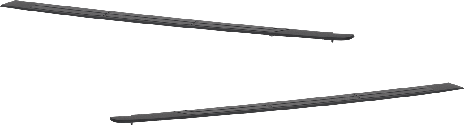 AM TUNDRA 14-21 BED RAIL RH AND LH Protector Textured Black 7 Ft Bed SKU SET RT58350007 Partslink TO1792100 TO1793100 OEM 662480C081-662490C081