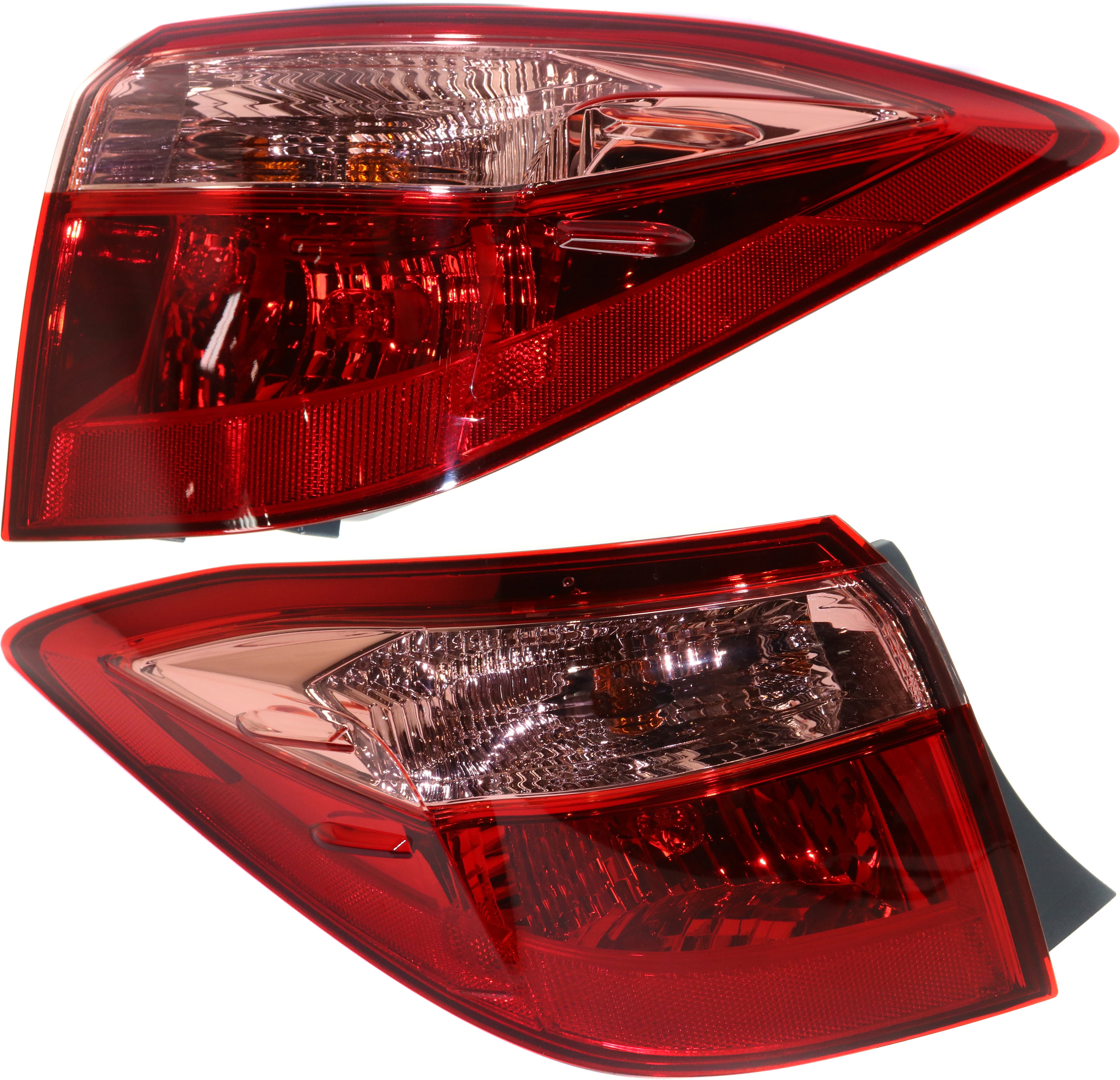 AM COROLLA 17-19 TAIL LAMP RH AND LH Outer Assembly CE L LE LE Eco Models CAPA SKU SET RT73010001Q Partslink TO2805130C TO2804130C OEM 8155002B00-8156002B00