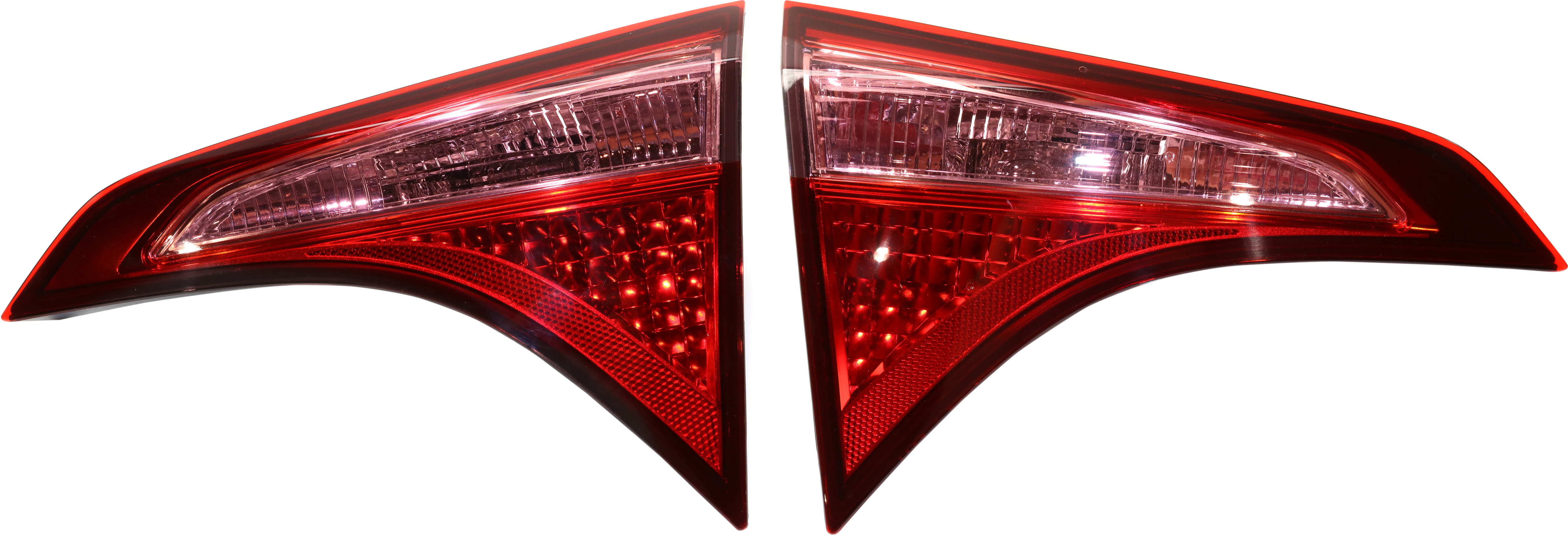 AM COROLLA 17-19 TAIL LAMP RH AND LH Inner Assembly Bulb Type CAPA SKU SET RT73010003Q Partslink TO2803135C TO2802135C OEM 8158002A50-8159002A50