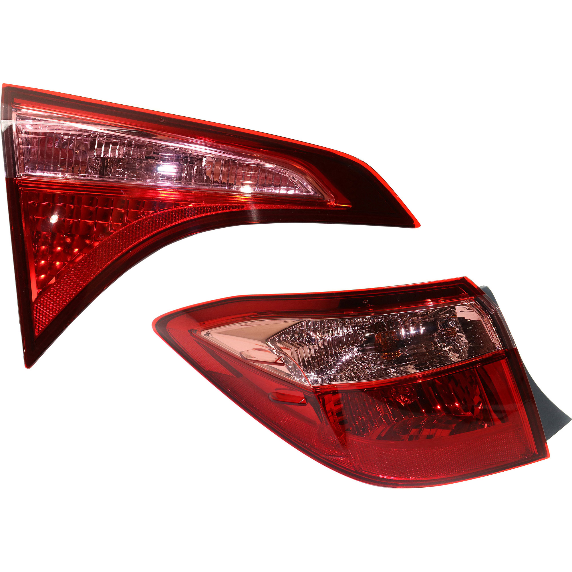 AM COROLLA 17-19 TAIL LAMP LH Inner and Outer Halogen CAPA SKU SET RT73010004Q A Partslink TO2802135C TO2804130C OEM 8156002B00-8159002A50