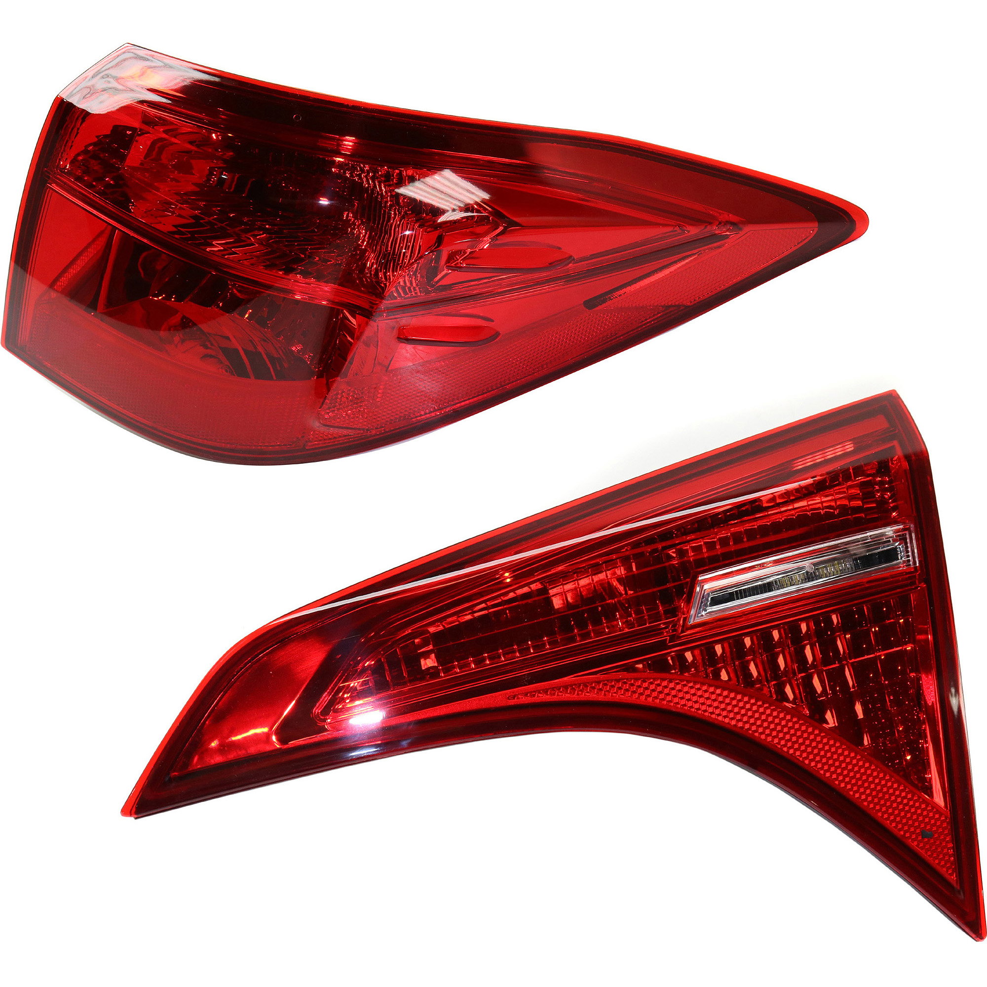 AM COROLLA 17-19 TAIL LAMP RH AND LH Outer Assembly 50th Anniv SE XLE XSE Models SKU SET RT73010005 A Partslink TO2803136 TO2805131 OEM 8155002B10-8158002A60
