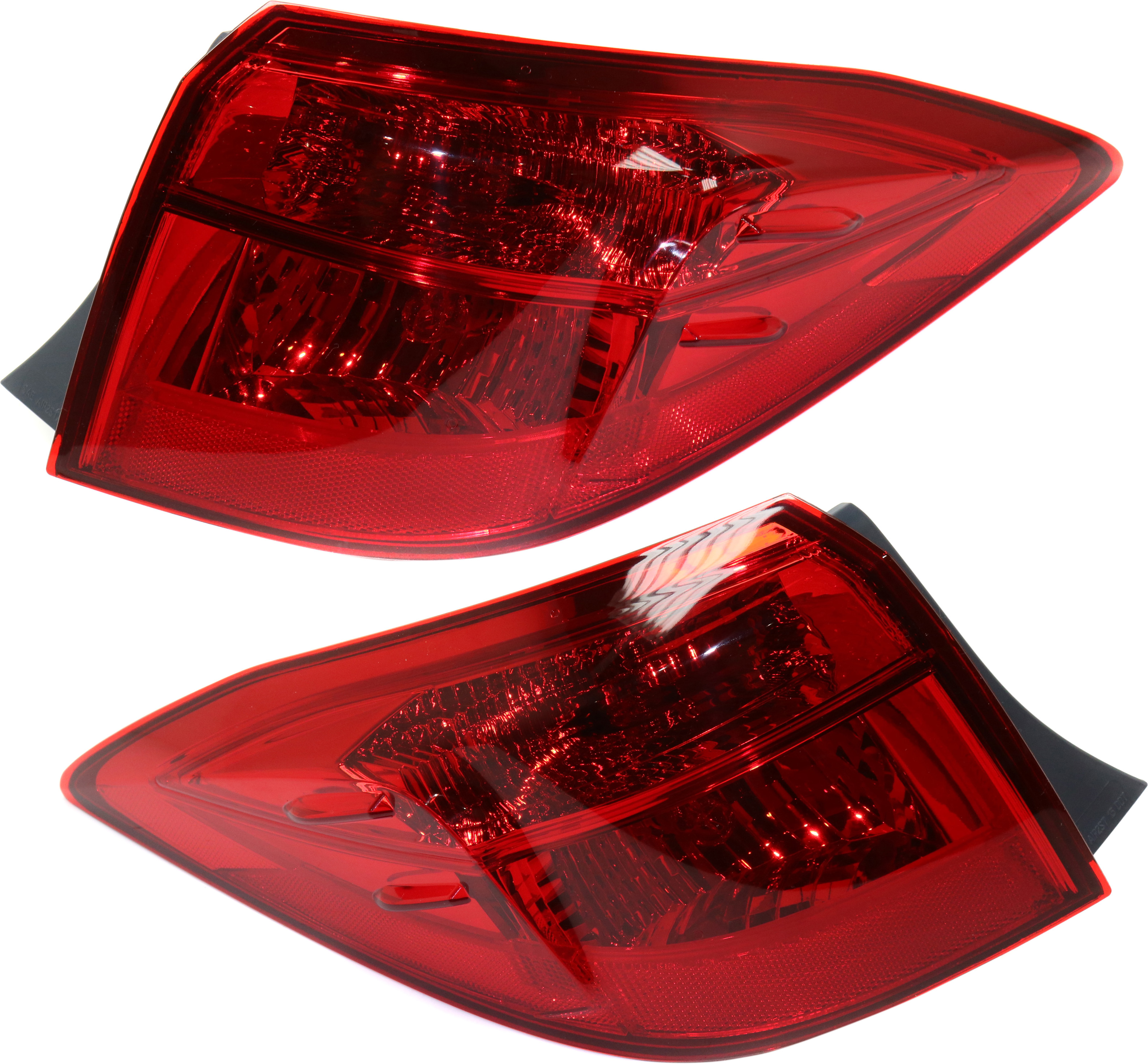 AM COROLLA 17-19 TAIL LAMP RH AND LH Outer Assembly Exc. CE L LE LE Eco Models CAPA SKU SET RT73010005Q Partslink TO2804131C TO2805131C OEM 8155002B10-8156002B10