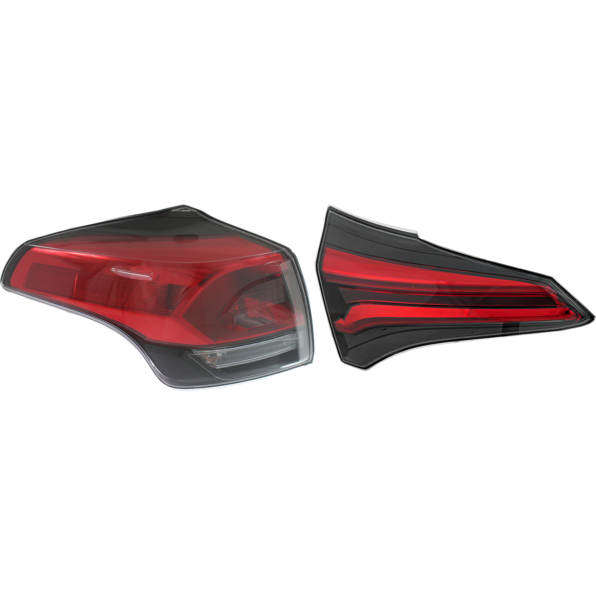 AM RAV4-16-18 TAIL LAMP LH Inner and Outer Halogen SKU SET RT73010012 B Partslink TO2802133 TO2804133 TO2805128 OEM 8156142211-815500R061-815900R0