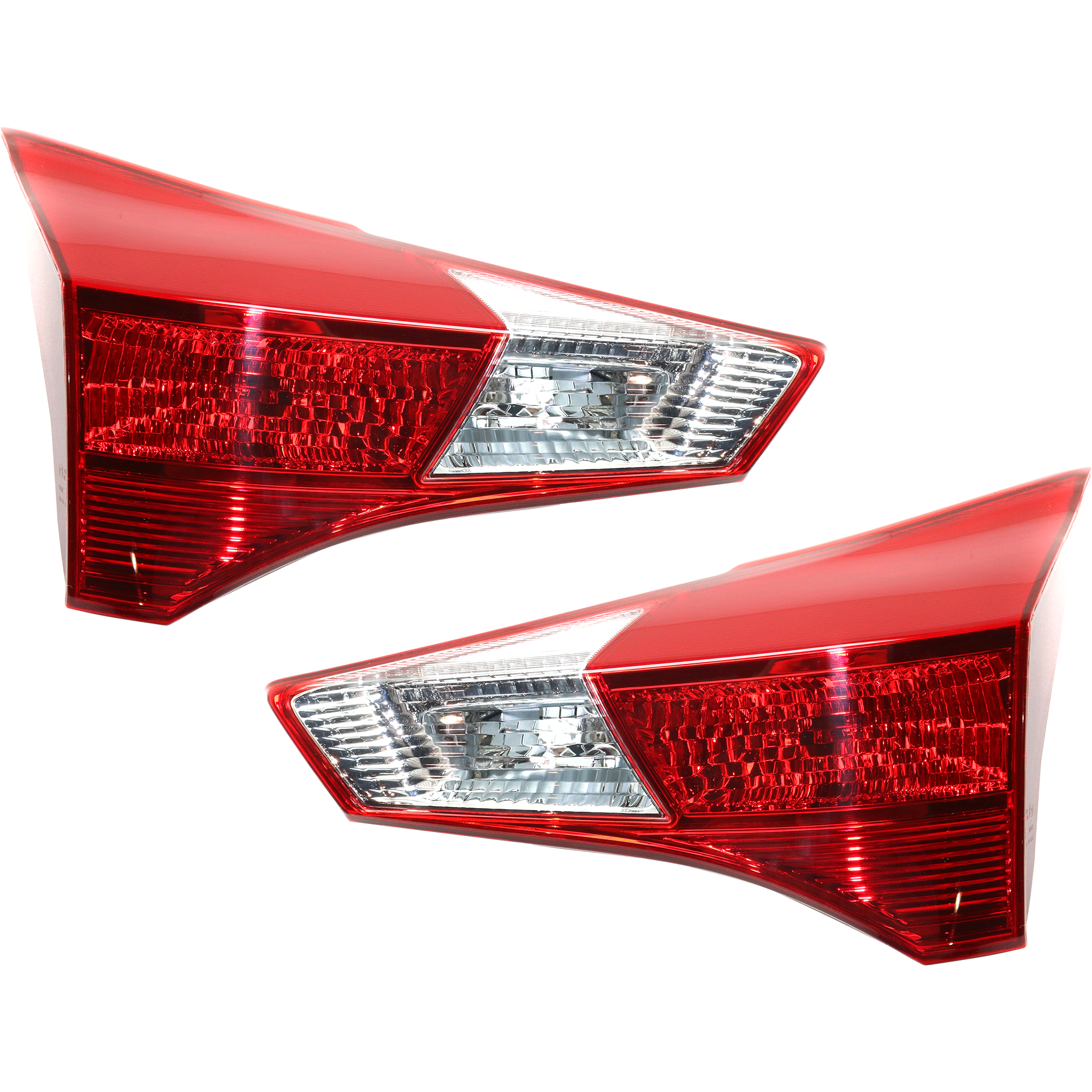 AM RAV4-13-15 TAIL LAMP RH AND LH Inner Assembly Halogen Exc. EV Model North America Built Vehicle CAPA SKU SET RT73010019Q Partslink TO2803126C TO2802126C OEM 815800R010-815900R010