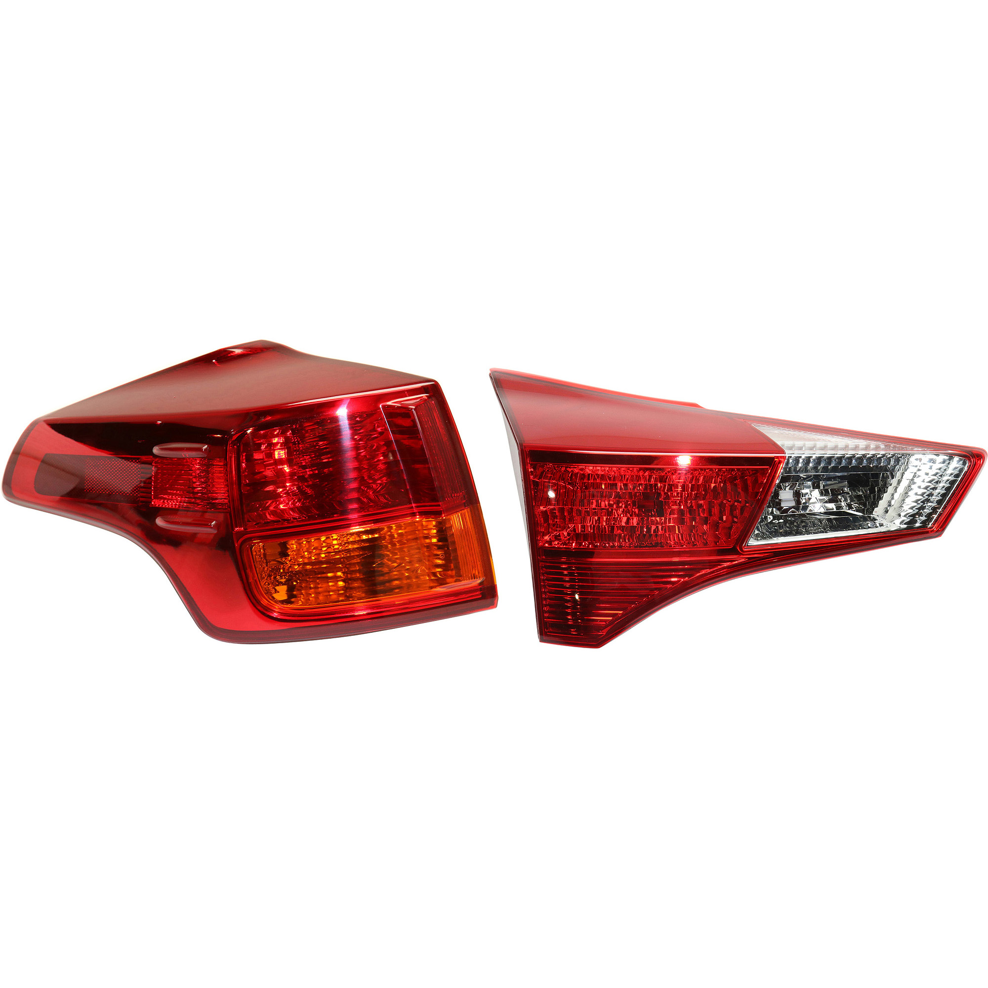 AM RAV4-13-15 TAIL LAMP LH Inner and Outer Lens and Housing Halogen Exc. EV Model Japan Built Vehicle CAPA SKU SET RT73010022Q Partslink TO2802112C TO2804116C OEM 8156142161-8159342010