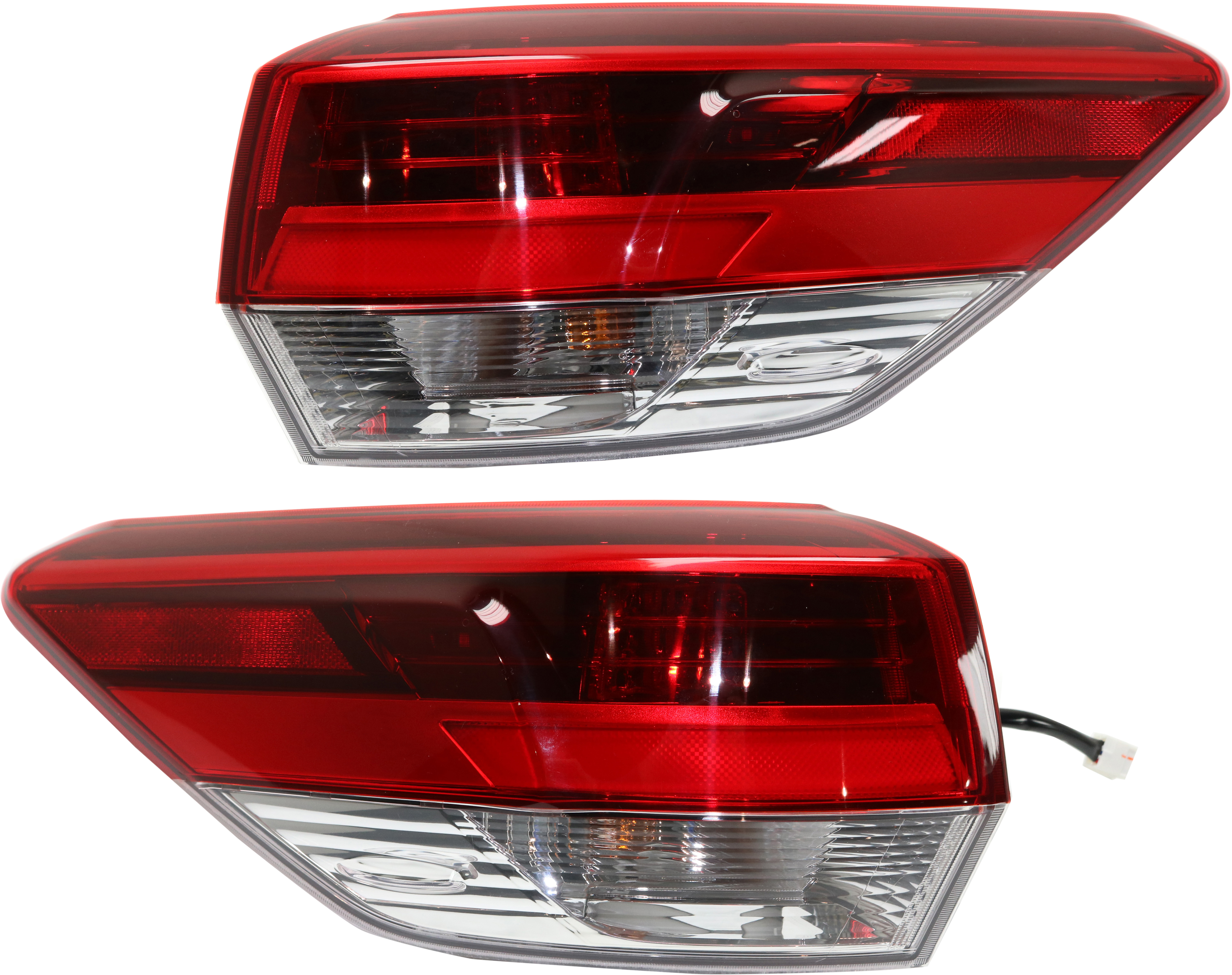 AM HIGHLANDER 17-19 TAIL LAMP RH AND LH Outer LED Assembly CAPA SKU SET RT73010023Q Partslink TO2805132C TO2804132C OEM 815500E160-815600E160