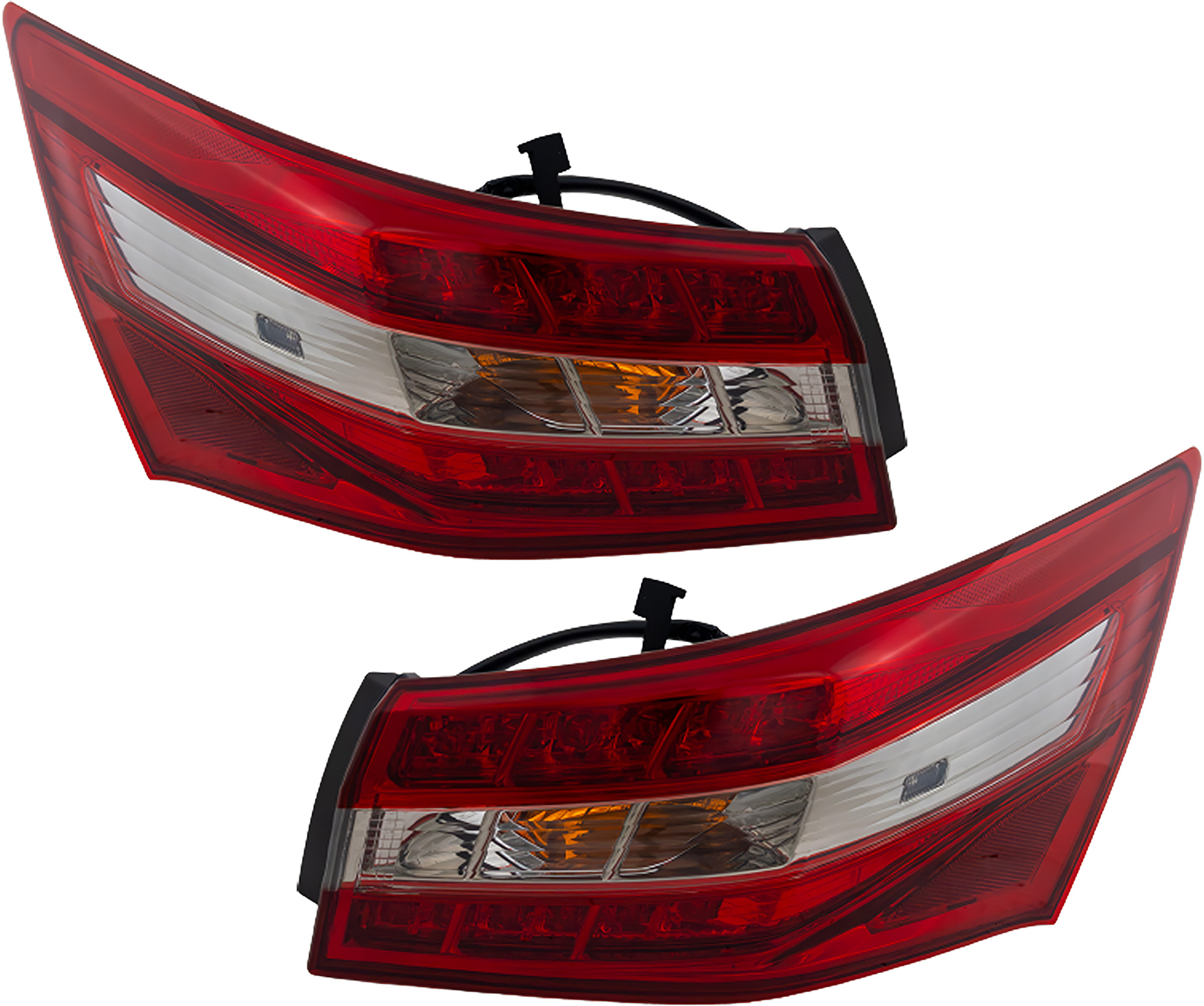 AM AVALON 16-18 TAIL LAMP RH AND LH Outer Assembly Halogen CAPA SKU SET RT73010025Q Partslink TO2805129C TO2804129C OEM 8155007081-8156007081
