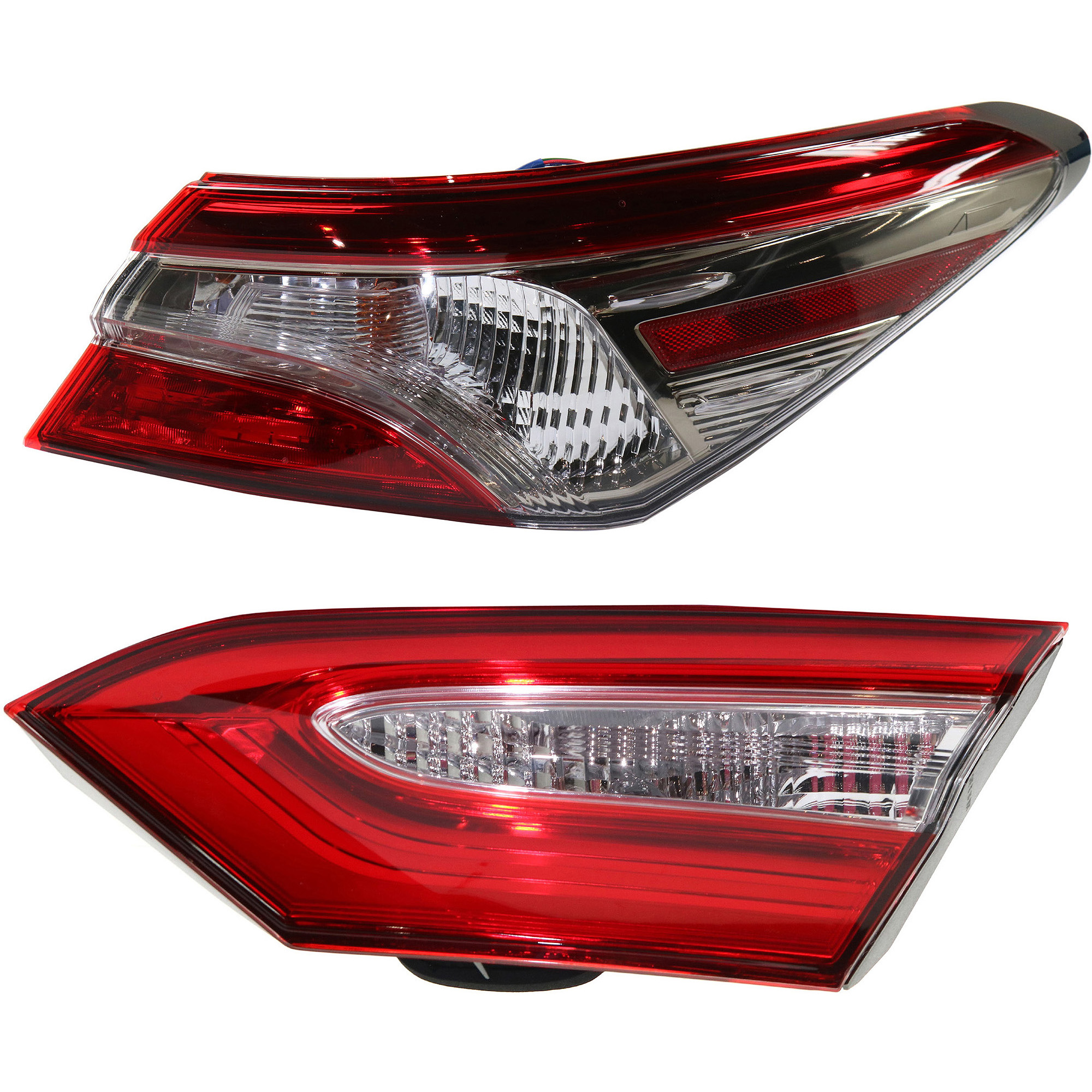 AM CAMRY 18-20 TAIL LAMP RH Inner and Outer Assembly North America Built Vehicle SKU SET RT73010027 A Partslink TO2803140 TO2805135 OEM 8155006840-8158006620