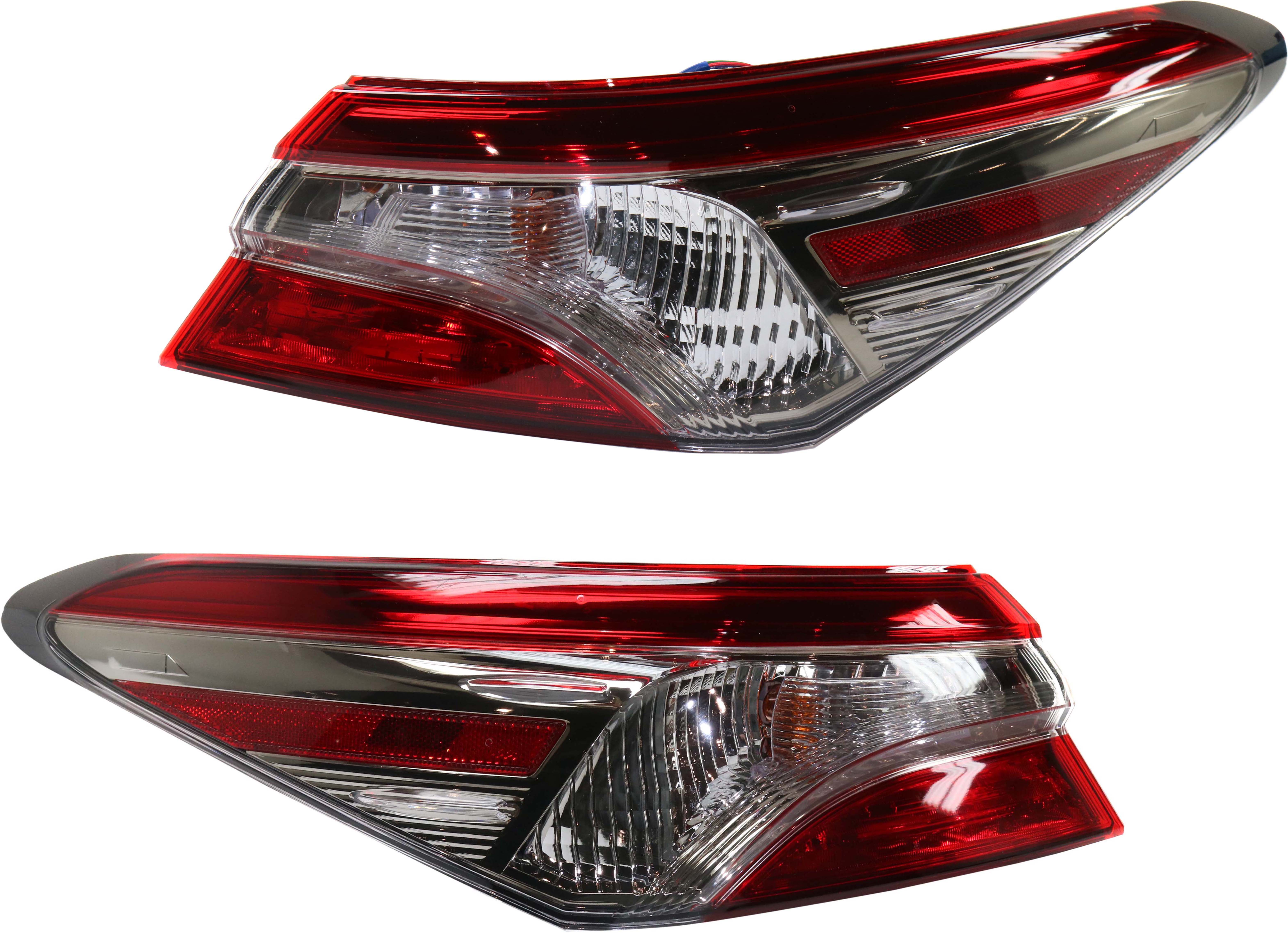 AM CAMRY 18-20 TAIL LAMP RH AND LH Outer Assembly SE Model North America Built Vehicle CAPA SKU SET RT73010027Q Partslink TO2805135C TO2804135C OEM 8155006840-8156006840