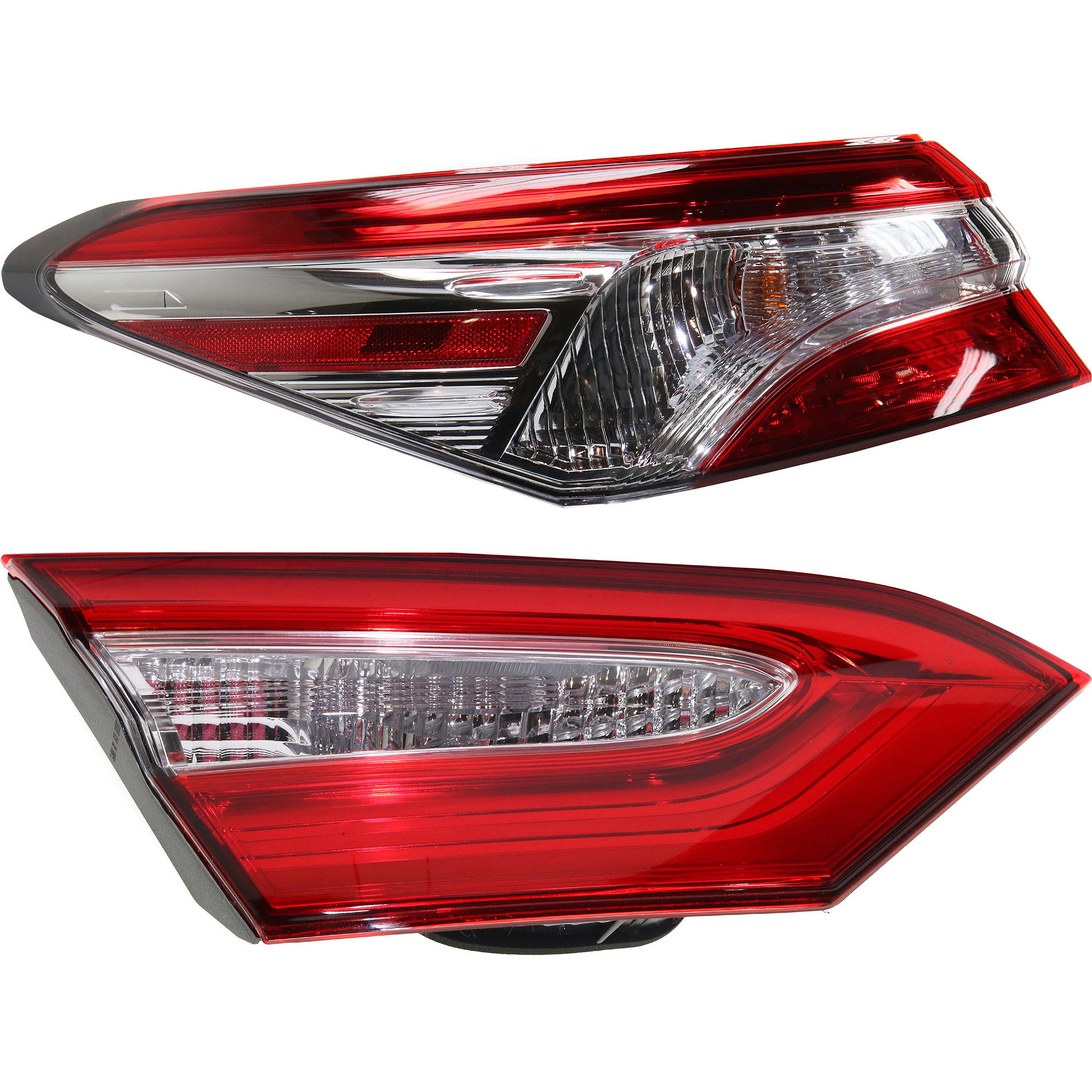 AM CAMRY 18-20 TAIL LAMP LH Inner and Outer Halogen CAPA SKU SET RT73010030Q A Partslink TO2802140C TO2804134C OEM 8156006720-8159006620