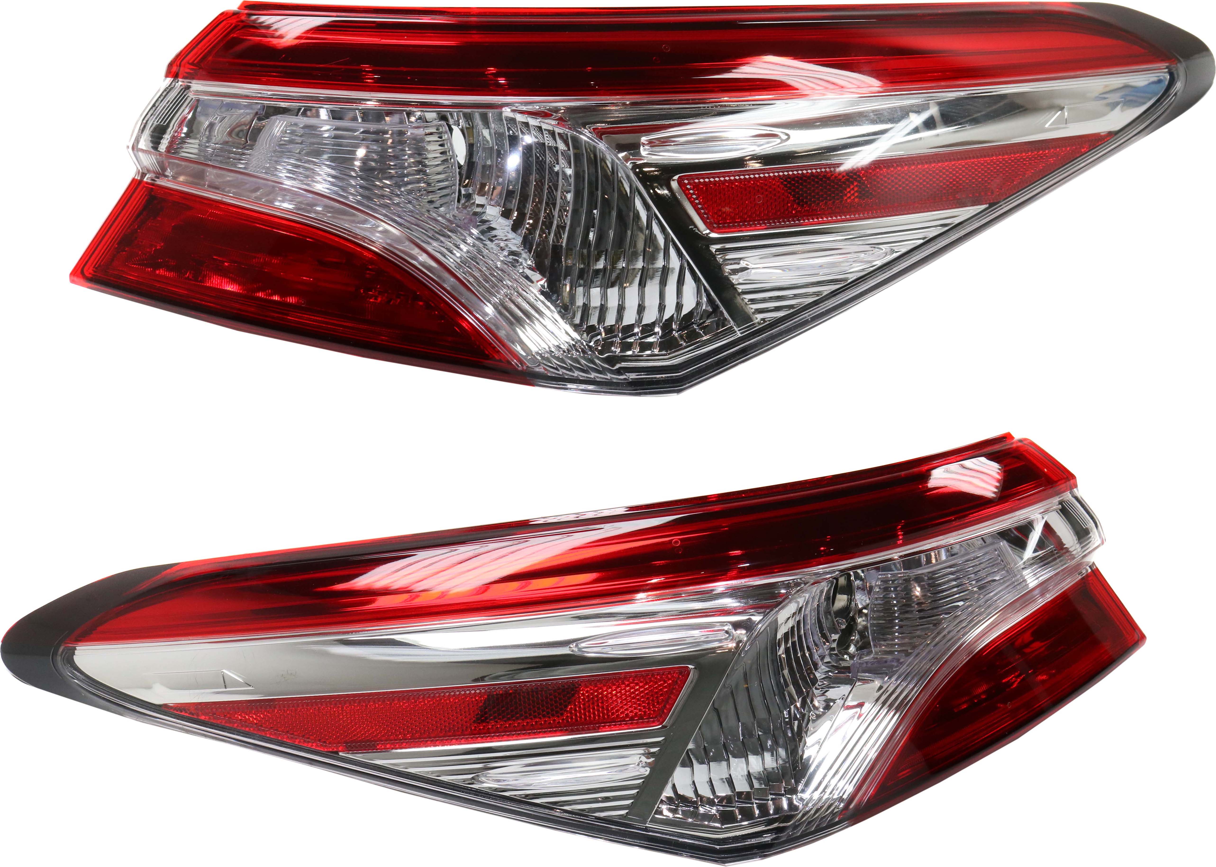 AM CAMRY 18-19 TAIL LAMP RH AND LH Outer LE Model Exc. Hybrid Model Japan Built Vehicle CAPA SKU SET RT73010033Q Partslink TO2805138C TO2804138C OEM 8155133670-8156133670