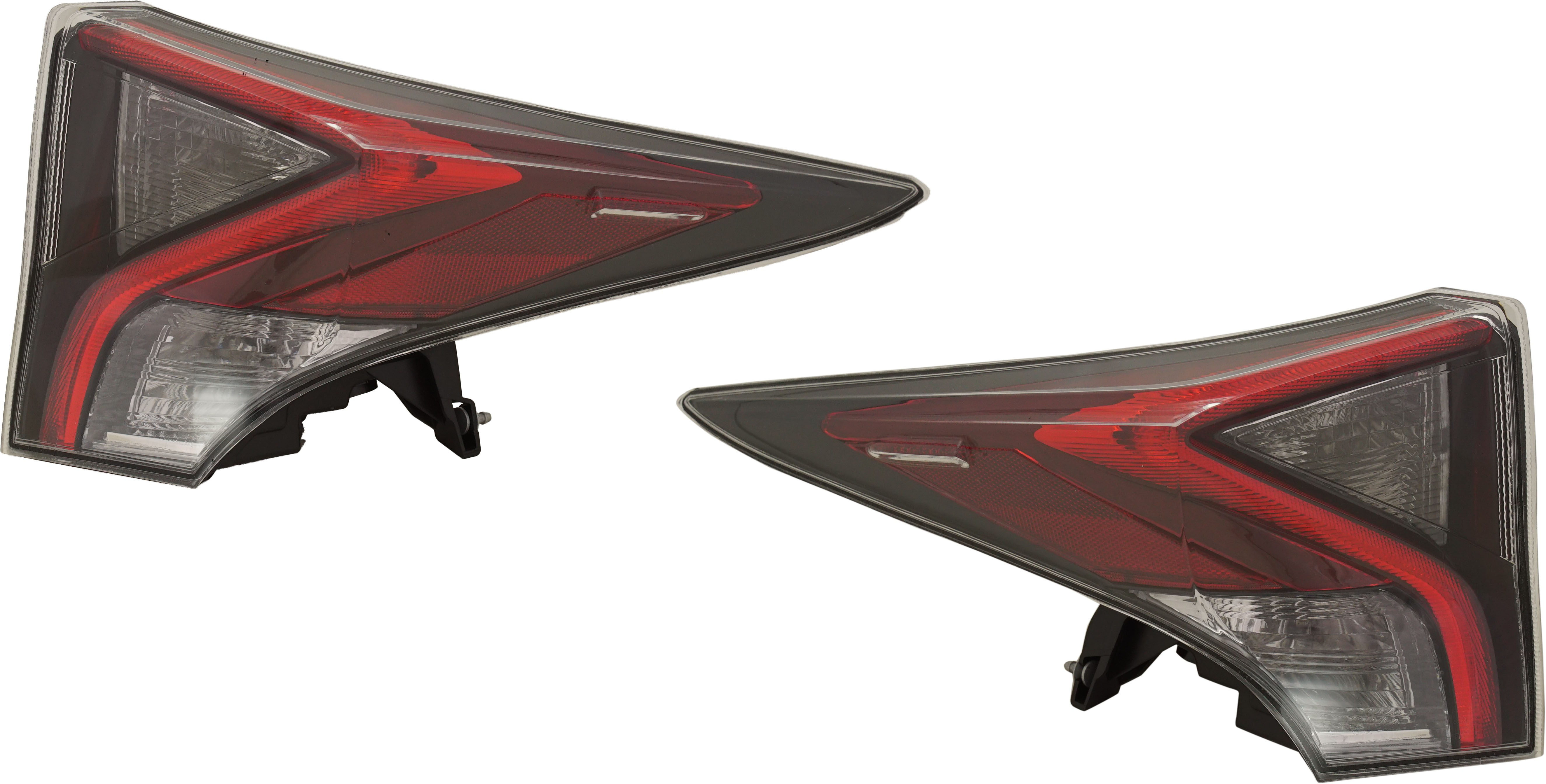 AM PRIUS 17-18 TAIL LAMP RH AND LH Outer Lens and Housing SKU SET RT73010059 Partslink TO2805151 TO2804151 OEM 8155147293-8156147283
