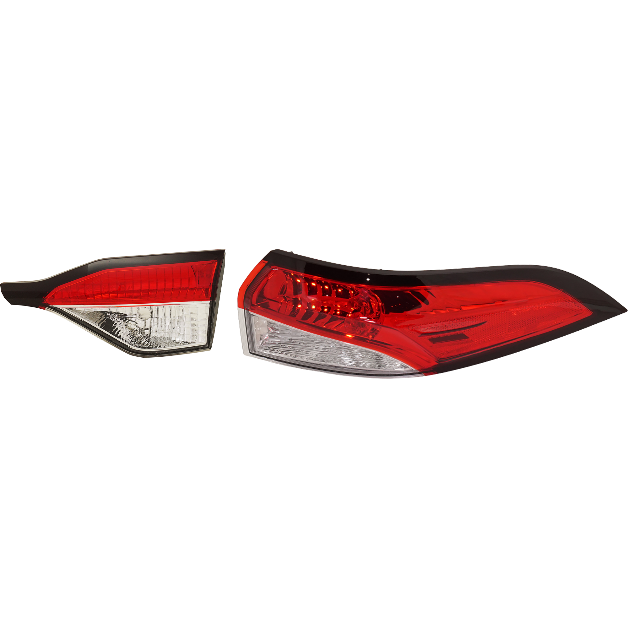 AM COROLLA 20-22 TAIL LAMP RH Inner and Outer CAPA SKU SET RT73010063Q A Partslink TO2803150C TO2805149C OEM 8155112D10-8158112250
