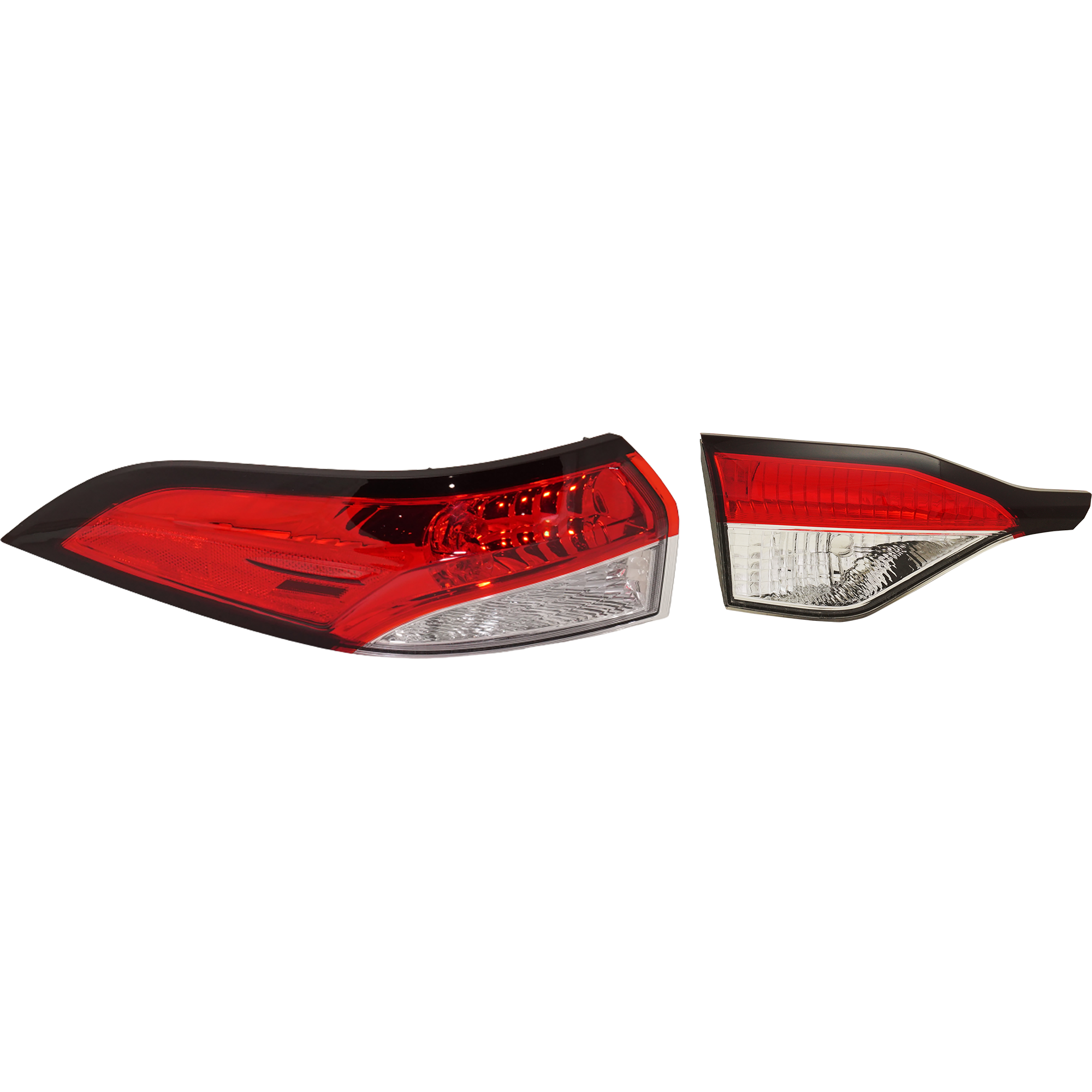 AM COROLLA 20-22 TAIL LAMP LH Inner and Outer CAPA SKU SET RT73010064Q Partslink TO2802150C TO2804149C OEM 8156112D10-8159112220