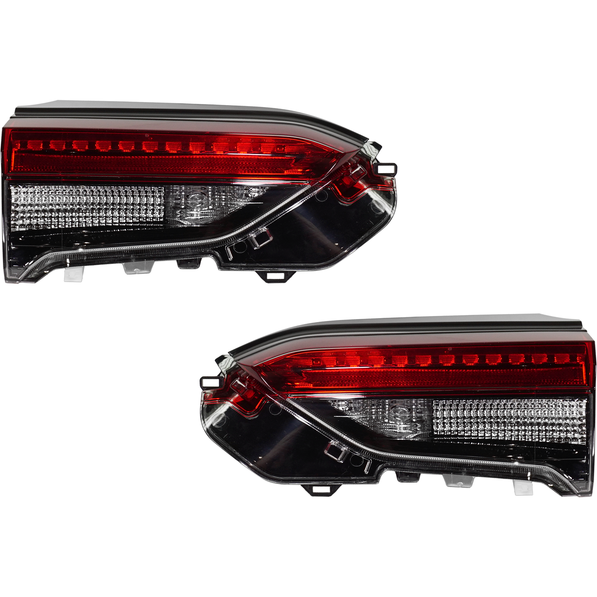AM RAV4-19-25 TAIL LAMP RH AND LH Inner Assembly Mounts on Liftgate North America Built Vehicle SKU SET RT73010069 Partslink TO2802148 TO2803148 OEM 815800R060-815900R060