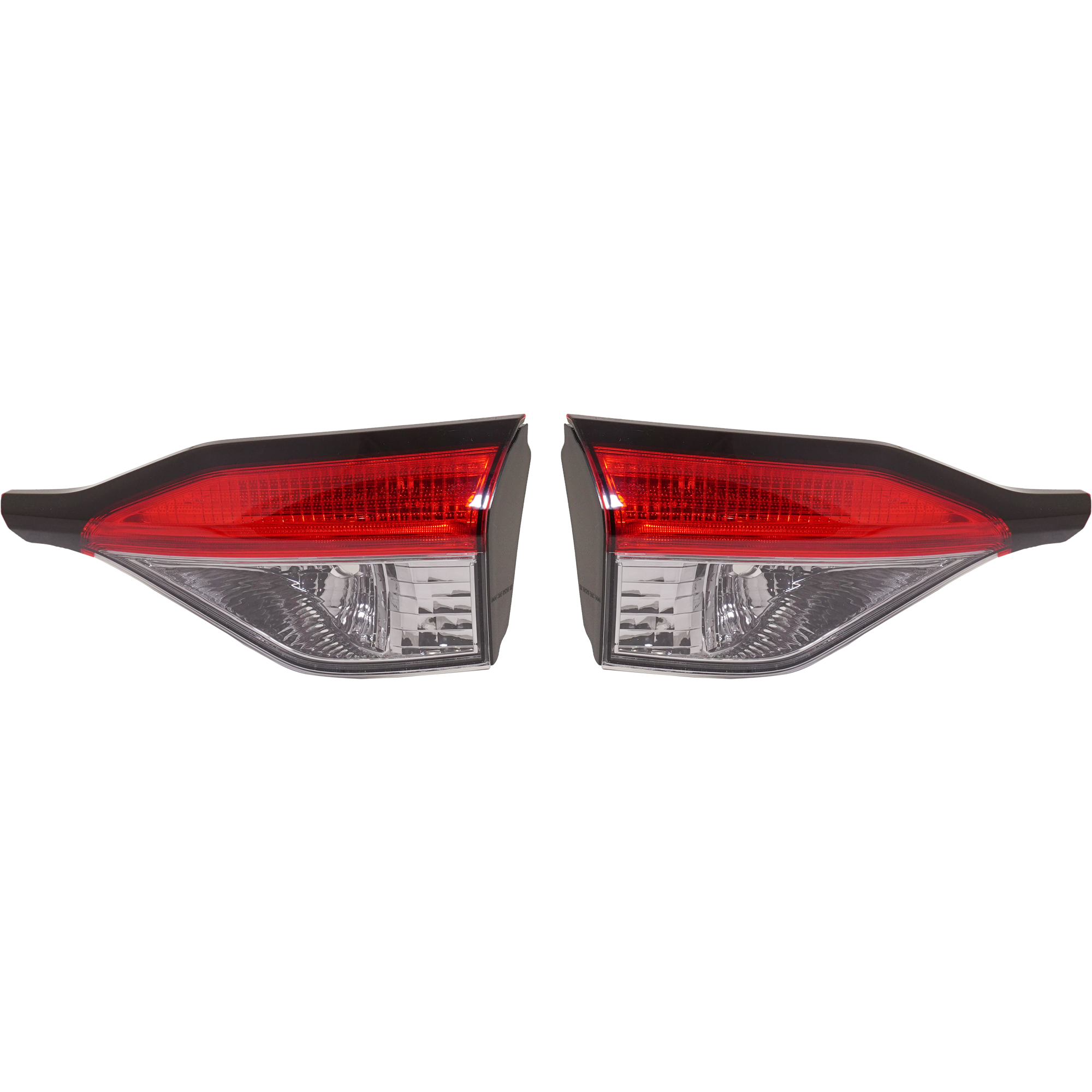 AM COROLLA 20-22 TAIL LAMP RH AND LH Inner Lens and Housing Halogen XLE XSE Models Sedan CAPA SKU SET RT73010076Q Partslink TO2803152C TO2802152C OEM 8158112280-8159112240