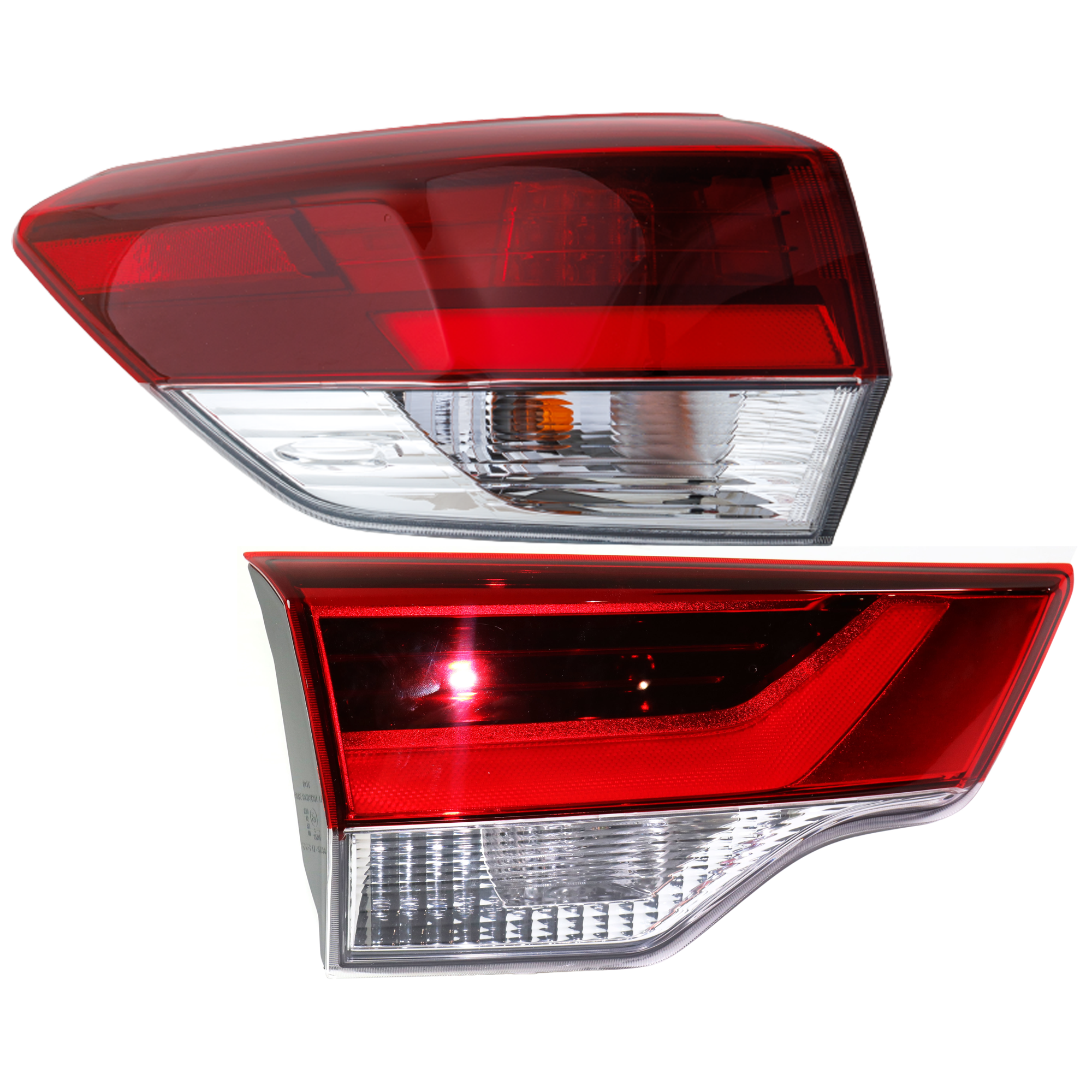 AM HIGHLANDER 19-19 TAIL LAMP LH Inner and Outer SKU SET RT73010116 A Partslink TO2802139 TO2804153 OEM 815600E250-815900E120
