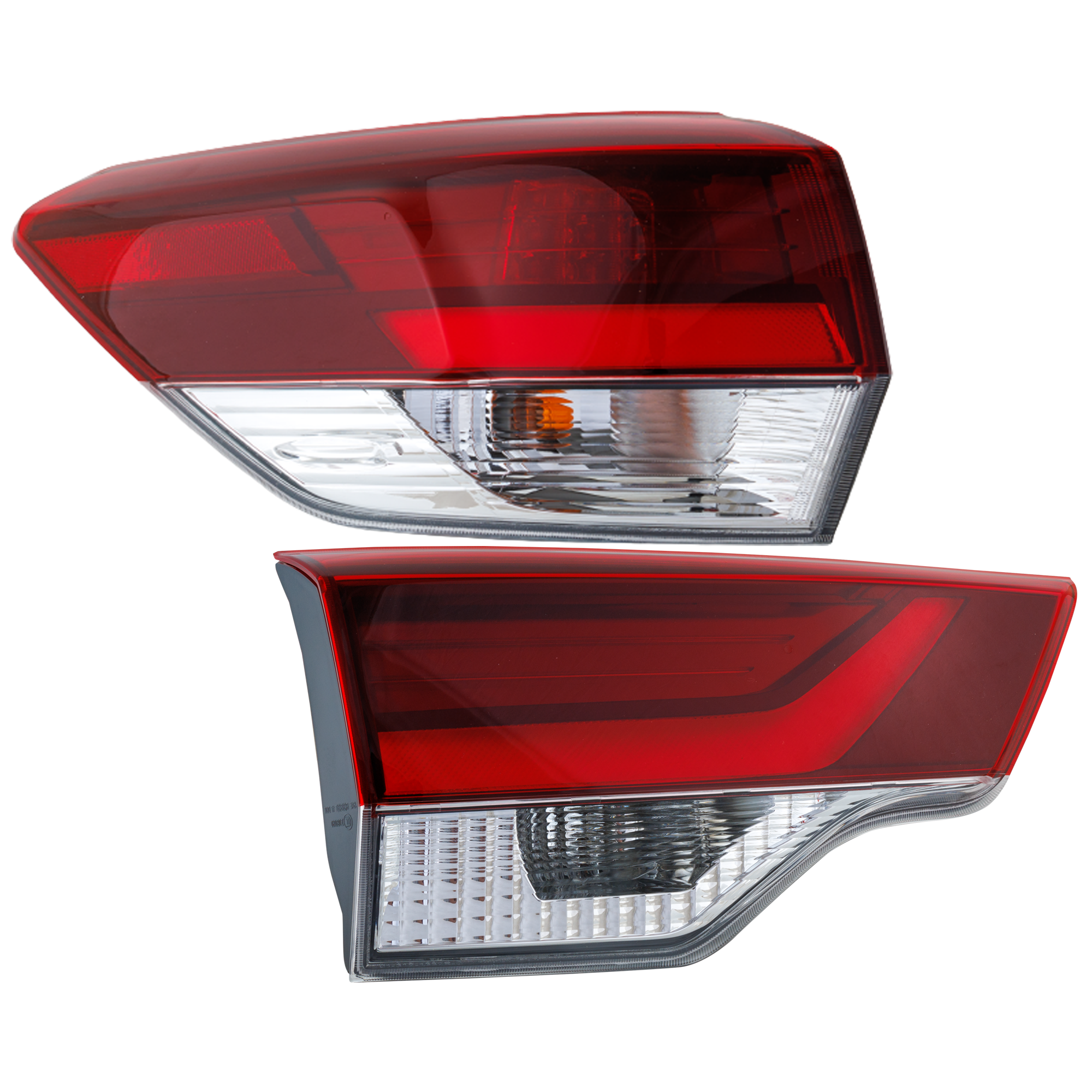 AM HIGHLANDER 19-19 TAIL LAMP LH Inner and Outer SKU SET RT73010116 B Partslink TO2802153 TO2804153 OEM 815600E250-815900E190