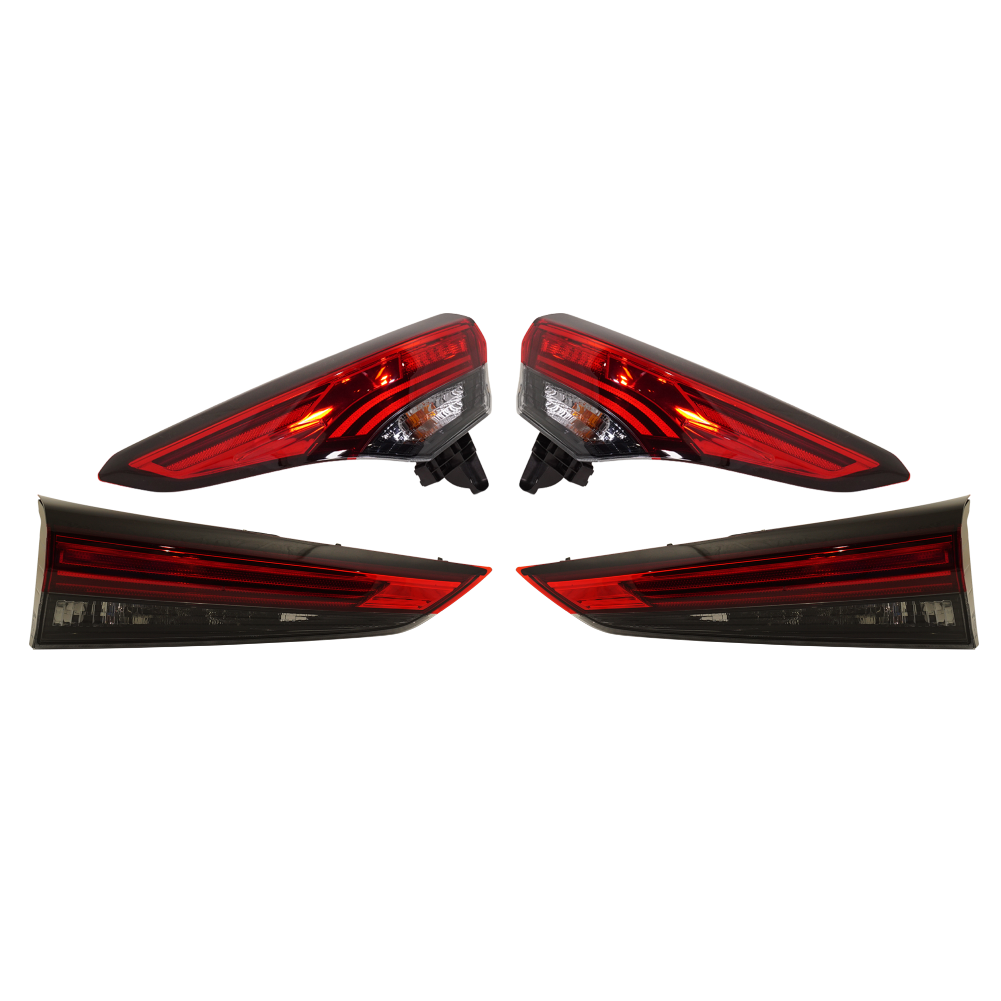 AM HIGHLANDER 20-23 TAIL LAMP RH AND LH Inner and Outer SKU SET RT73010121-4 Partslink TO2802156 TO2803156 TO2804156 TO2805156 OEM 815500E230-815600E230-815800E1