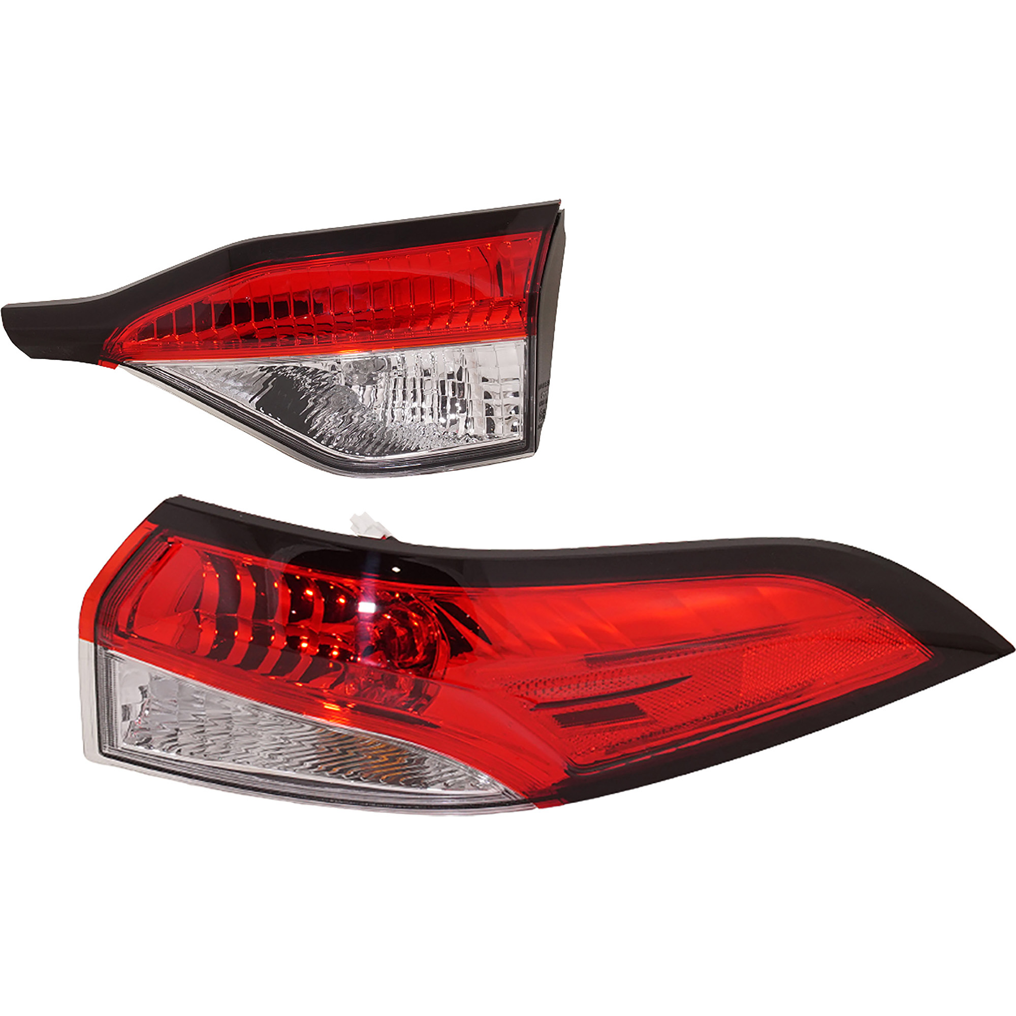 AM COROLLA 20-22 TAIL LAMP RH Inner and Outer Assembly CAPA SKU SET RT73010127Q A Partslink TO2803154C TO2805154C OEM 8155002C60-8158002B60