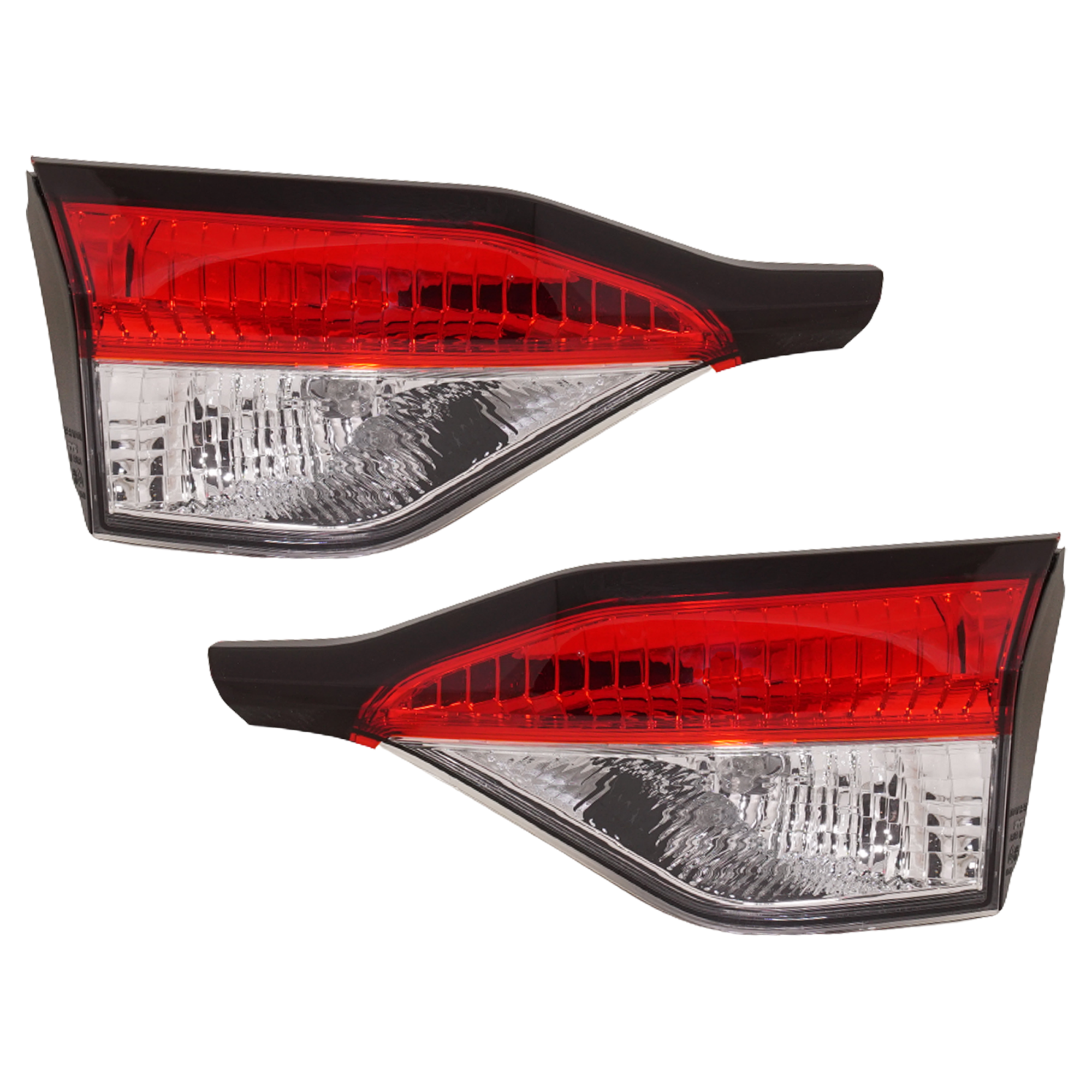 AM COROLLA 20-24 TAIL LAMP RH AND LH Inner Assembly Halogen North America Built Vehicle SKU SET RT73010127 Partslink TO2802154 TO2803154 OEM 8158002B60-8159002750
