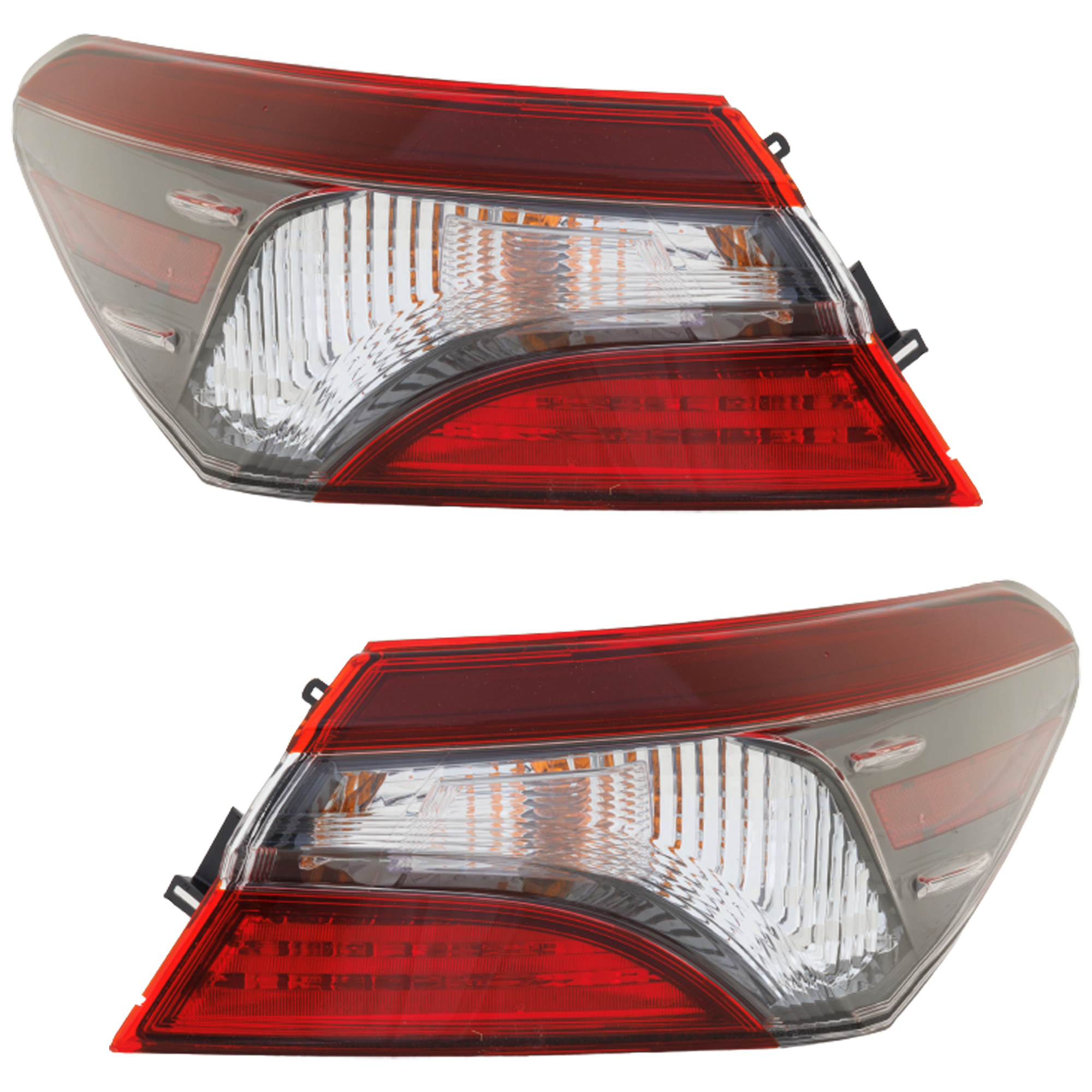 AM CAMRY 21-24 TAIL LAMP RH AND LH Outer Assembly LED LE SE TRD Hybrid LE SE XSE w TRD Package Models North America Built Vehicle SKU SET RT73010139 OEM 8155006A20 PFM 8156006A20 PFM