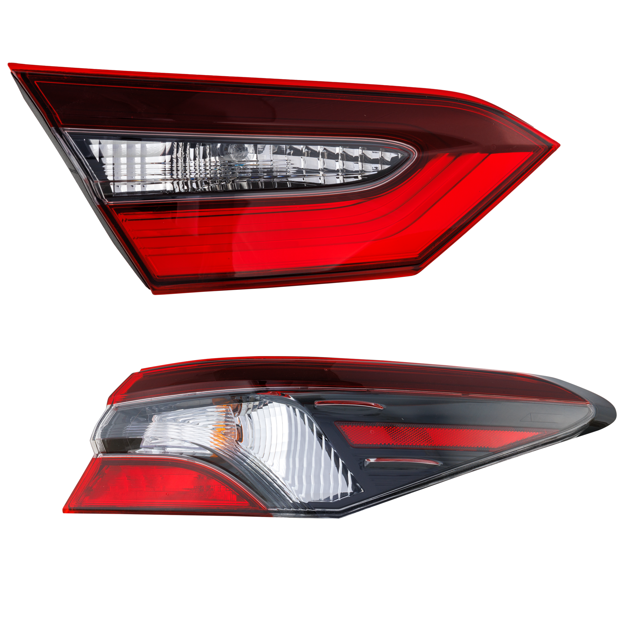 AM CAMRY 21-22 TAIL LAMP RH AND LH Inner and Outer Assembly LE TRD SE XSE w TRD Pkg Models North America Built Vehicle SKU SET RT73010141 A Partslink TO2802159 TO2805159 OEM 8155006A20-8159006880
