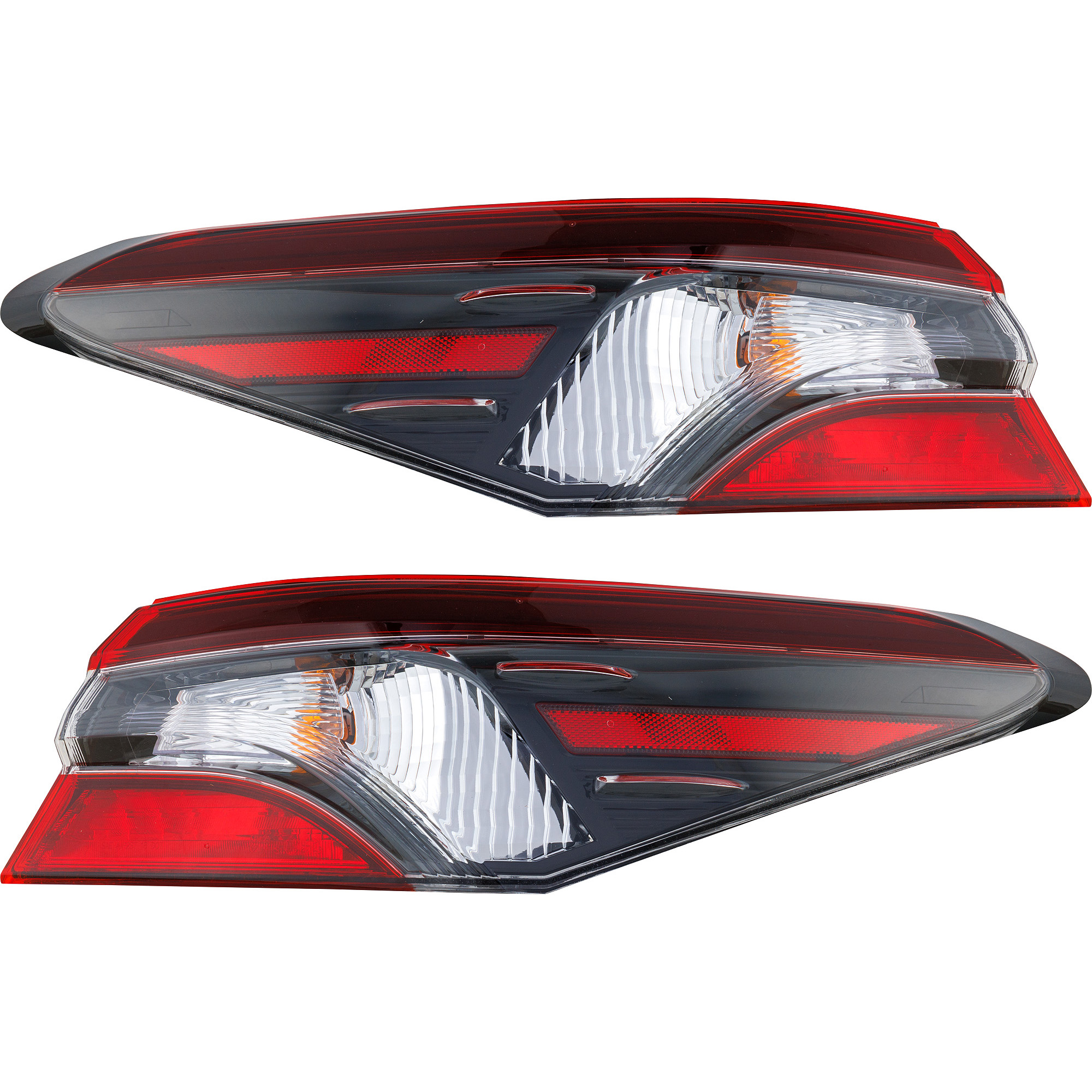 AM CAMRY 21-22 TAIL LAMP RH AND LH Outer Halogen North America Built Vehicle CAPA SKU SET RT73010141Q Partslink TO2804159C TO2805159C OEM 8155006A20-8156006A20