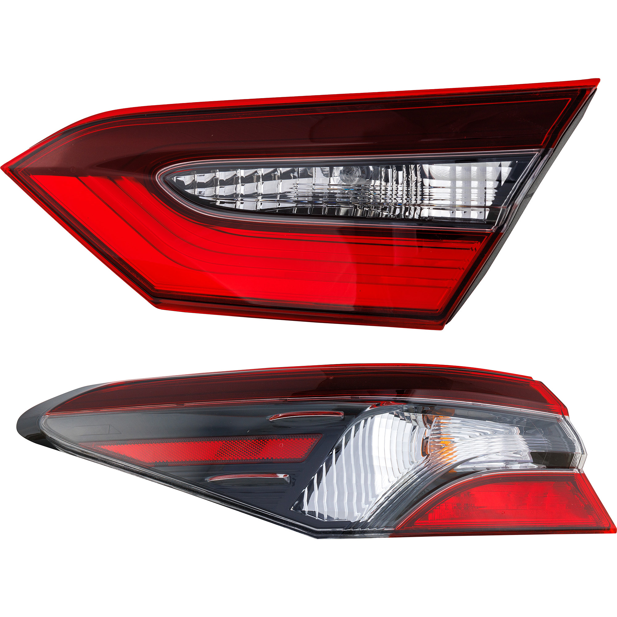 AM CAMRY 21-22 TAIL LAMP LH Inner and Outer Halogen CAPA SKU SET RT73010142Q Partslink TO2802159C TO2804159C OEM 8156006A20-8159006880