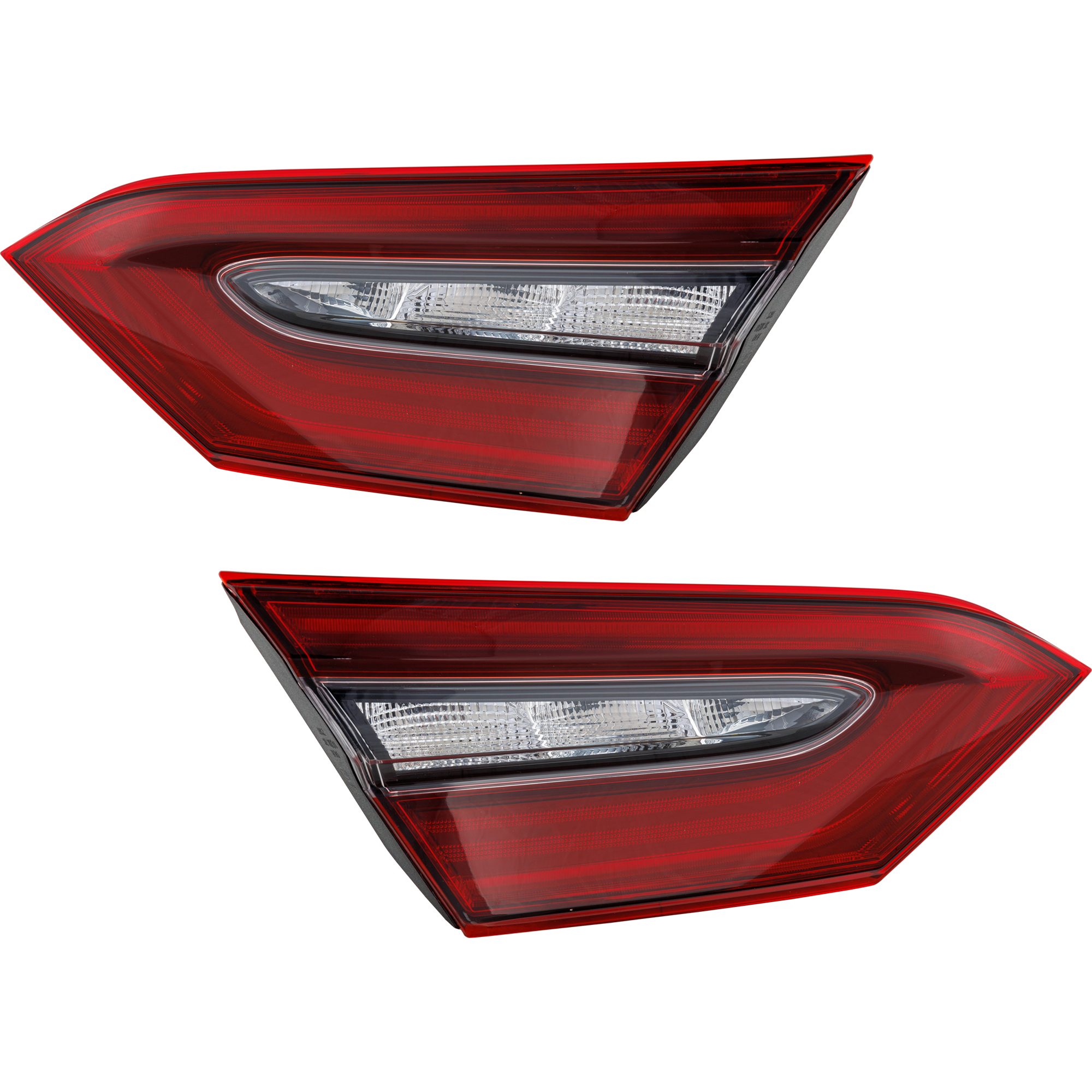 AM CAMRY 21-24 TAIL LAMP RH AND LH Inner Assembly LED XLE XSE w o TRD Package Hybrid XLE XSE Models North America Built Vehicle CAPA SKU SET RT73010147Q Partslink TO2803160C TO2802160C OEM 8158006870-8159006870