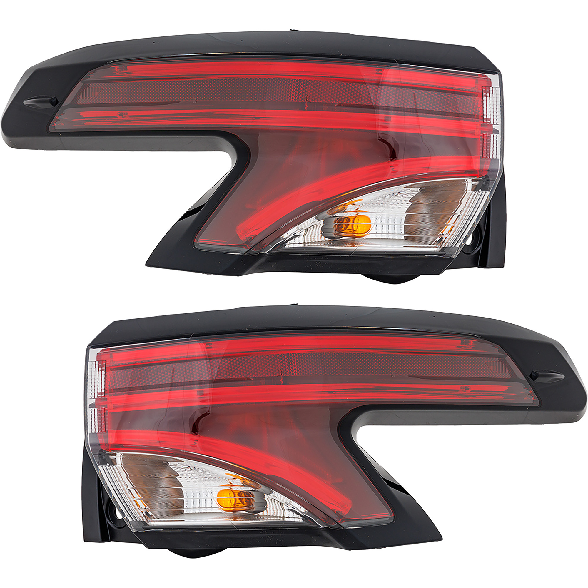 AM SIENNA 21-22 TAIL LAMP RH AND LH Outer Assembly Halogen LE XLE Models CAPA SKU SET RT73010189AQ Partslink TO2805160C TO2804160C OEM 8155008071-8156008071